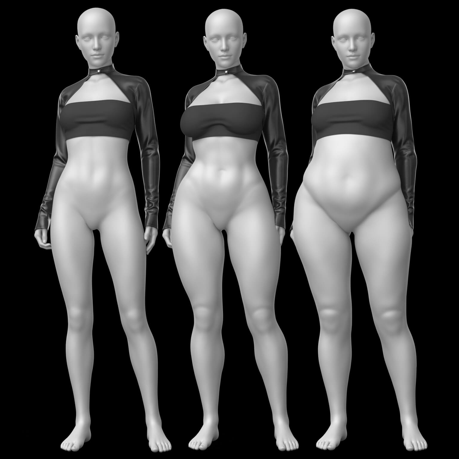 Jacket Sleeve and Top 09v G8F Daz Content