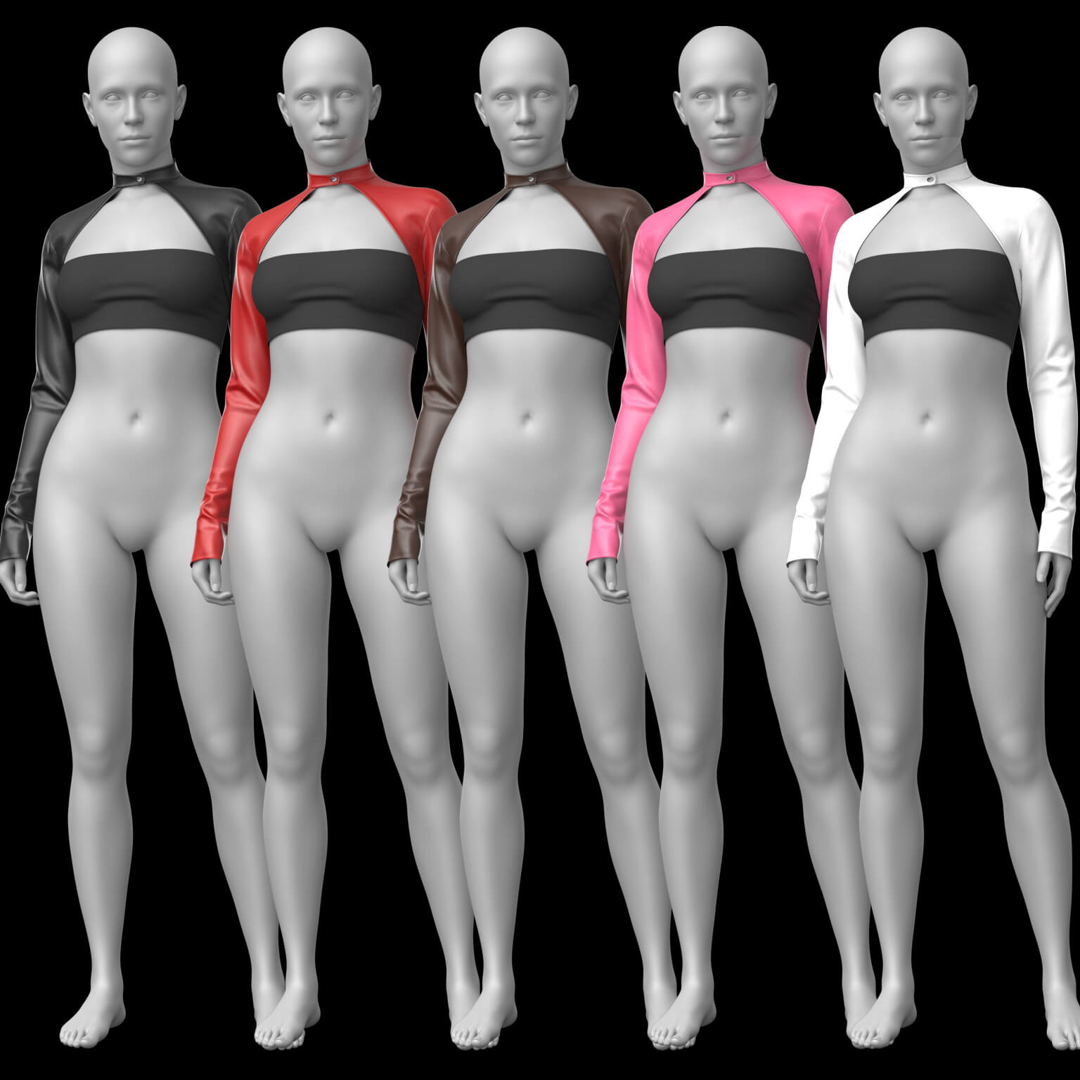 Jacket Sleeve and Top 09v G9 G8F Daz Content