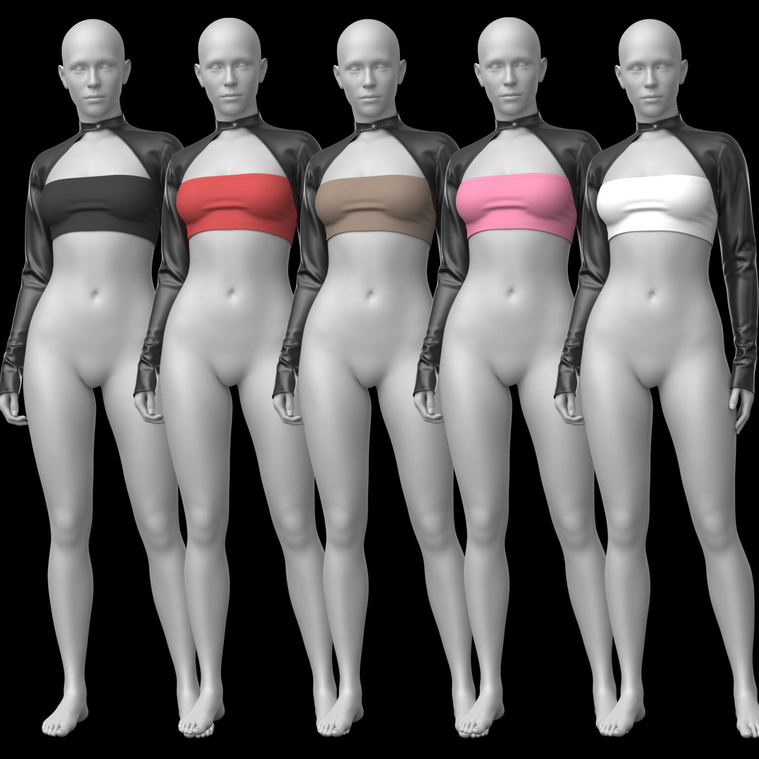 Jacket Sleeve and Top 09v G9 G8F Daz Content