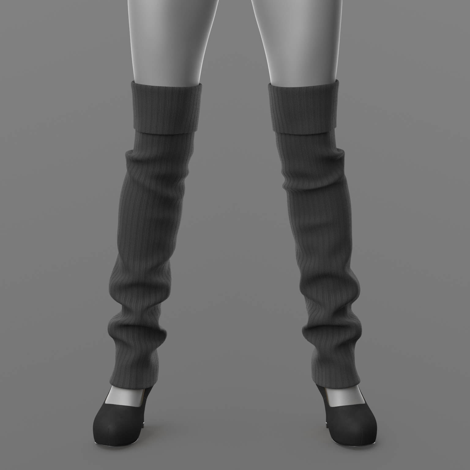 Knee Socks and Shoes 1v G8 Female Daz Content