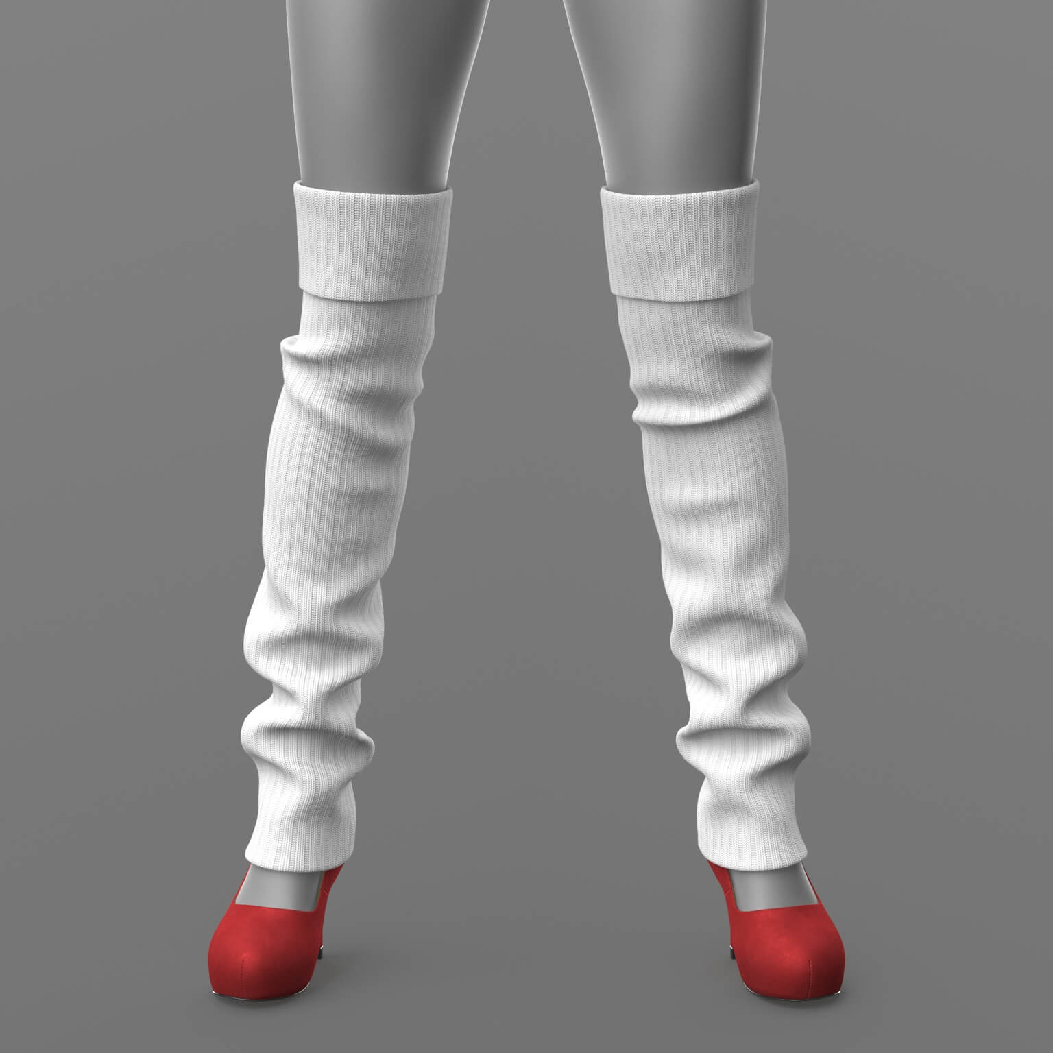 Knee Socks and Shoes 1v G8 Female Daz Content