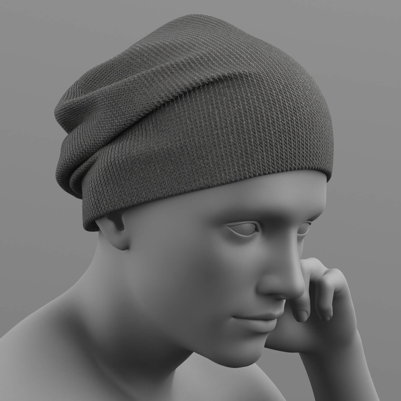 Knit Cap 1v G8 Male Daz Content