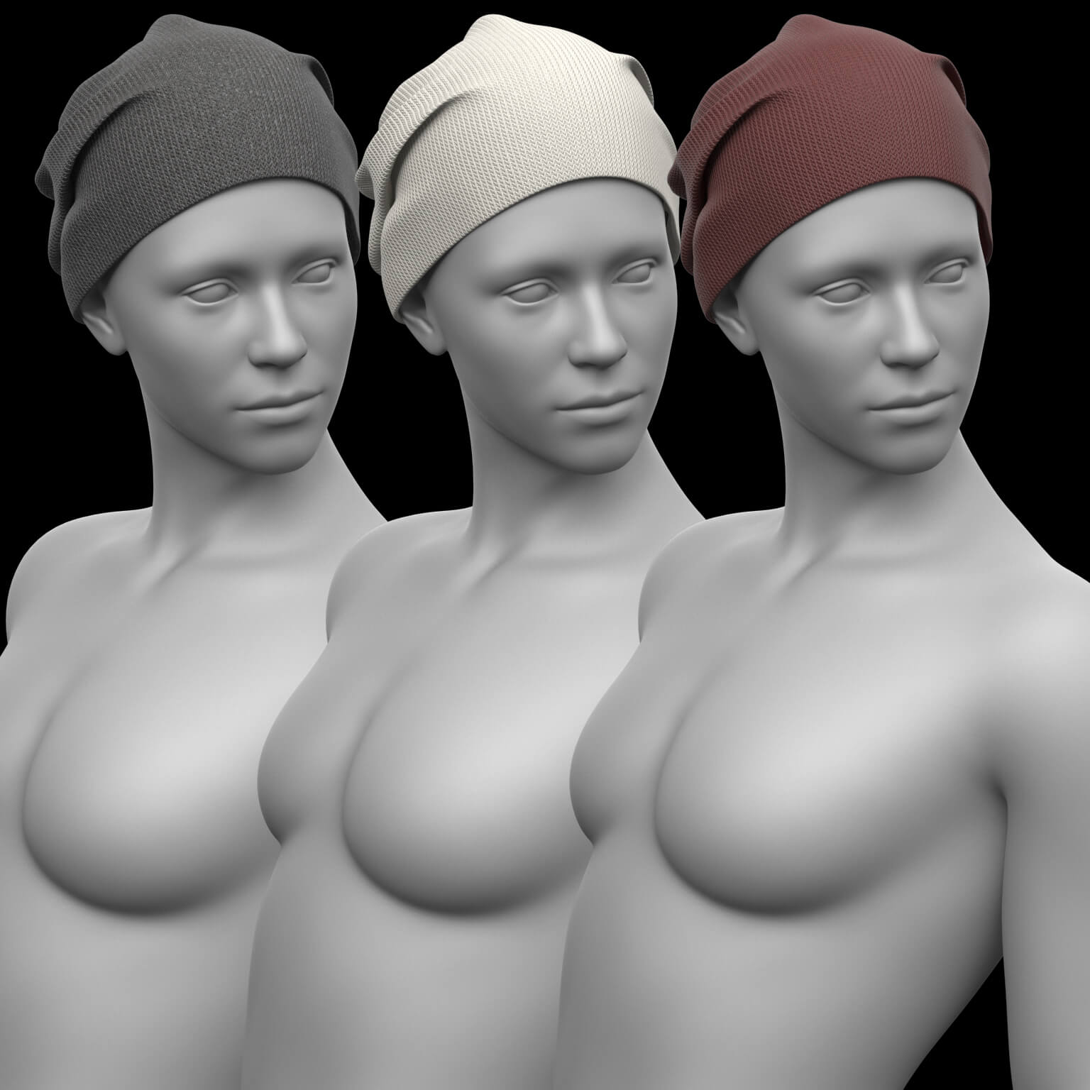 Knit Cap 1v G9 Daz Content
