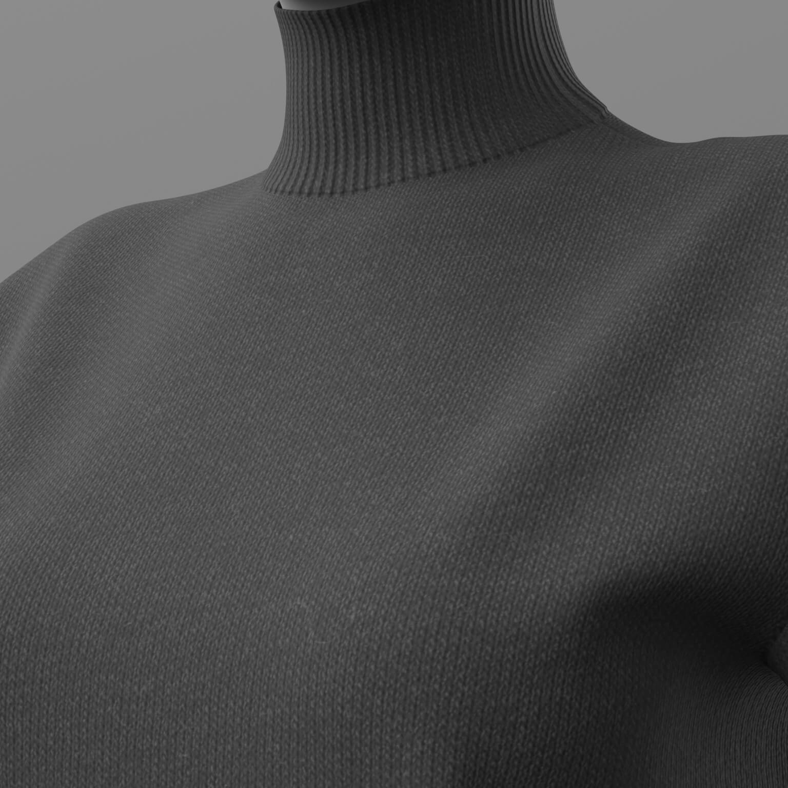 Knitted Dress 3v G8 Female Daz Content