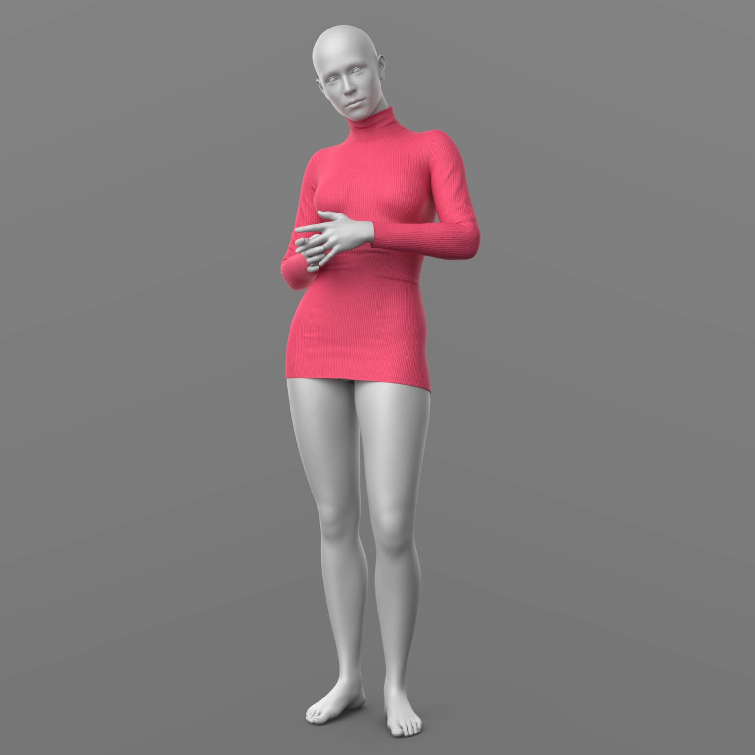 Knitted Dress G9 Daz Content