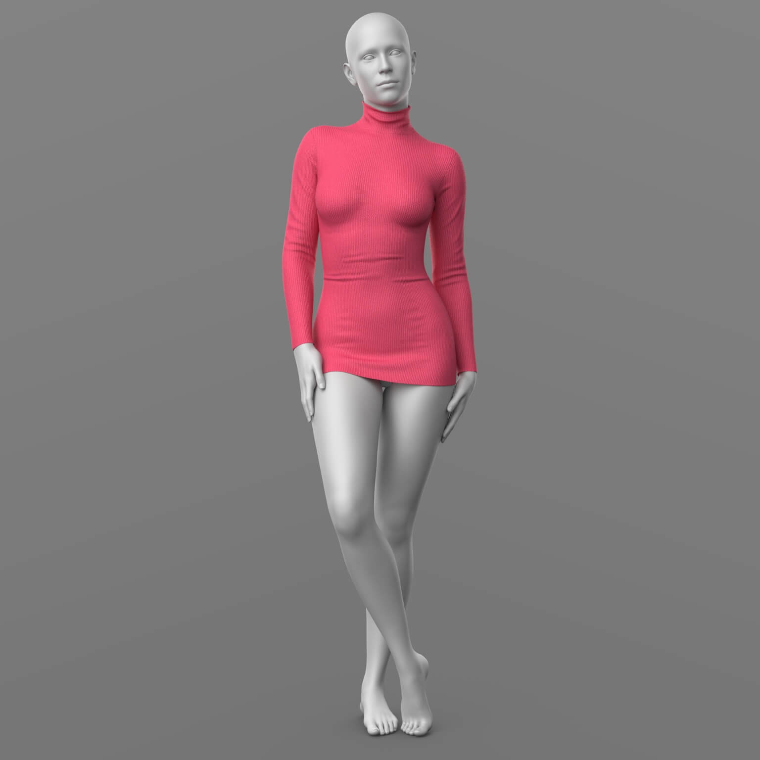 Knitted Dress G9 Daz Content