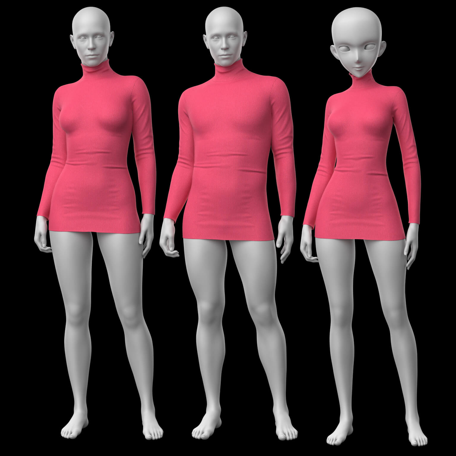 Knitted Dress G9 G8F Daz Content