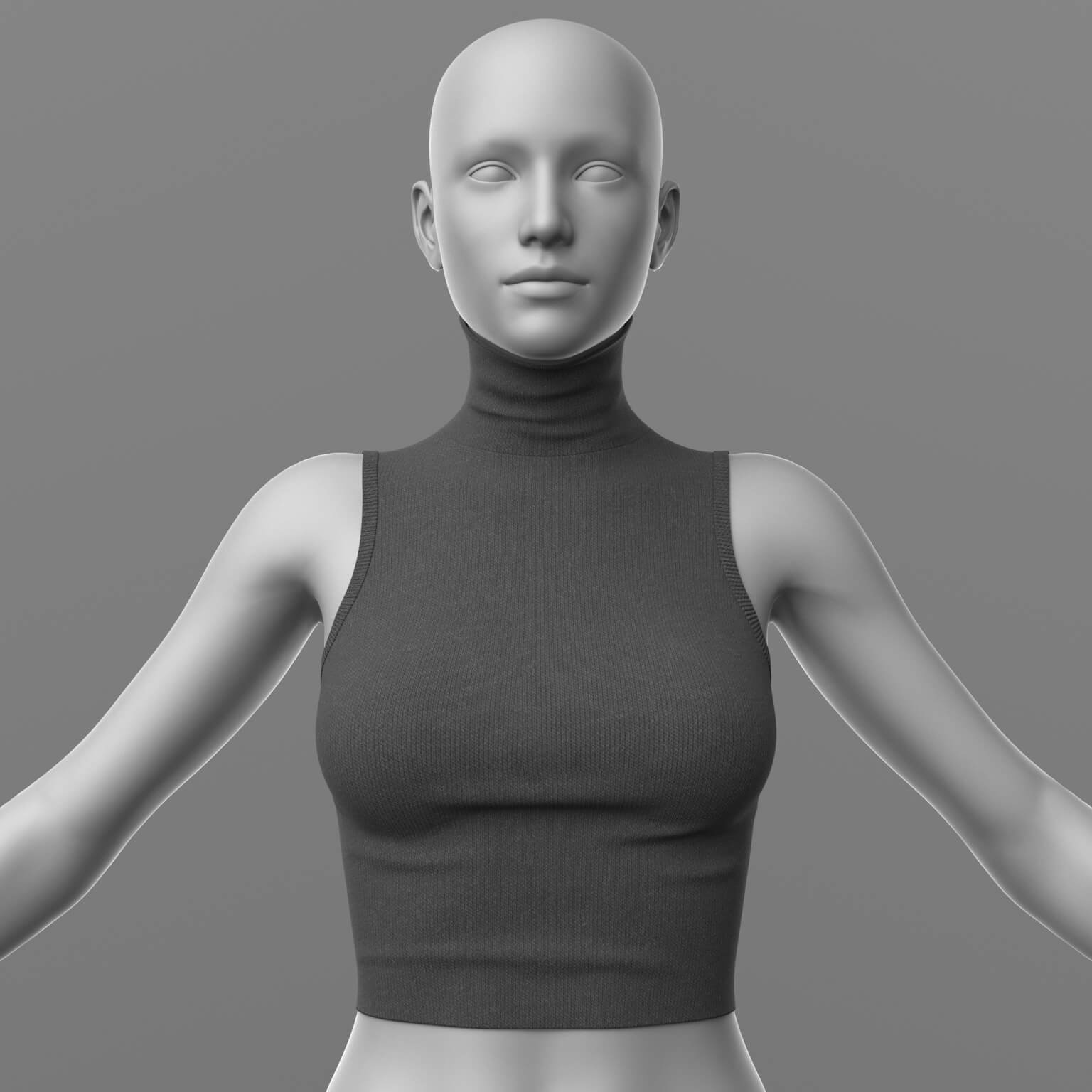 Knitted Top 2v G8 Female Daz Content