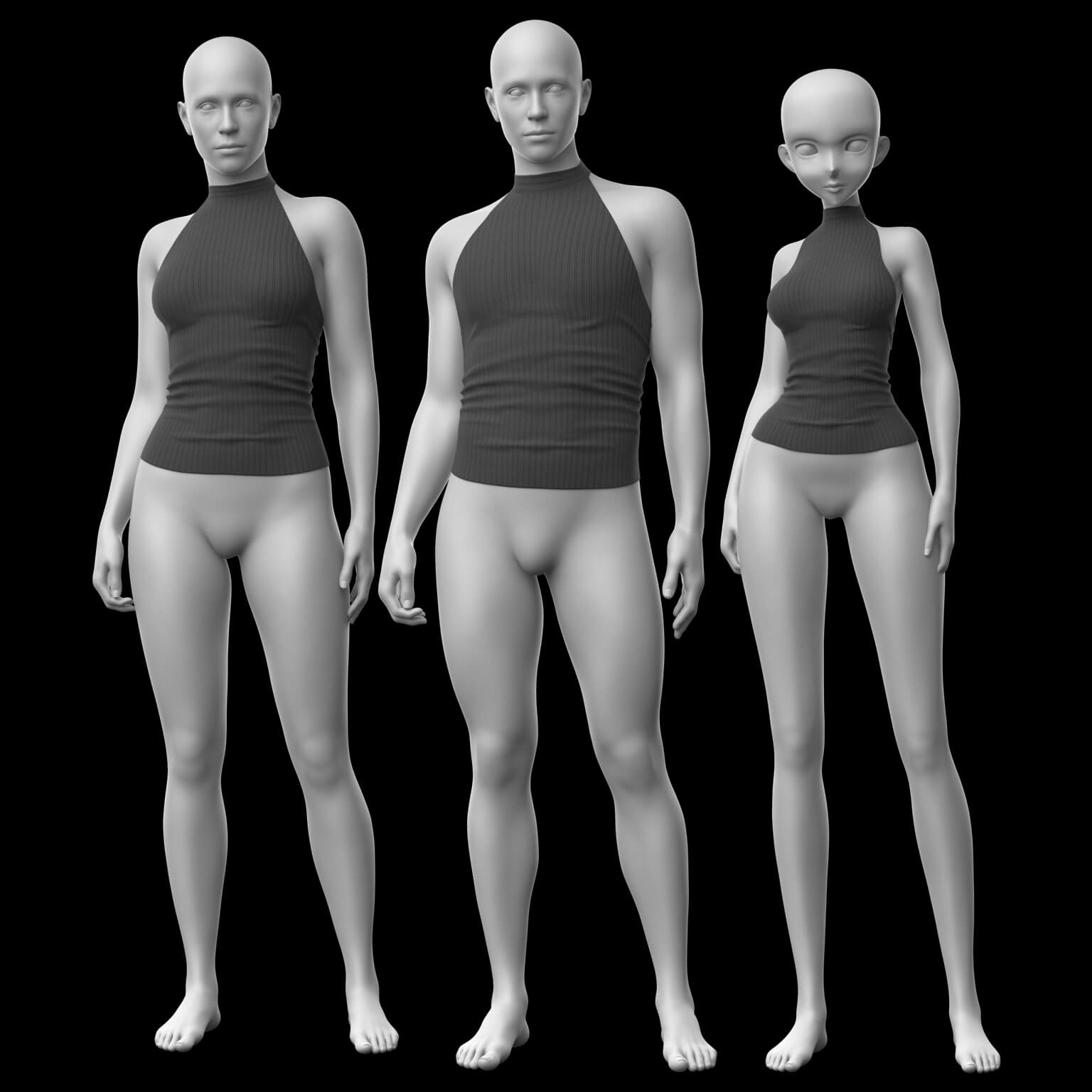 Knitted Top 3v G8 G9 Daz Content