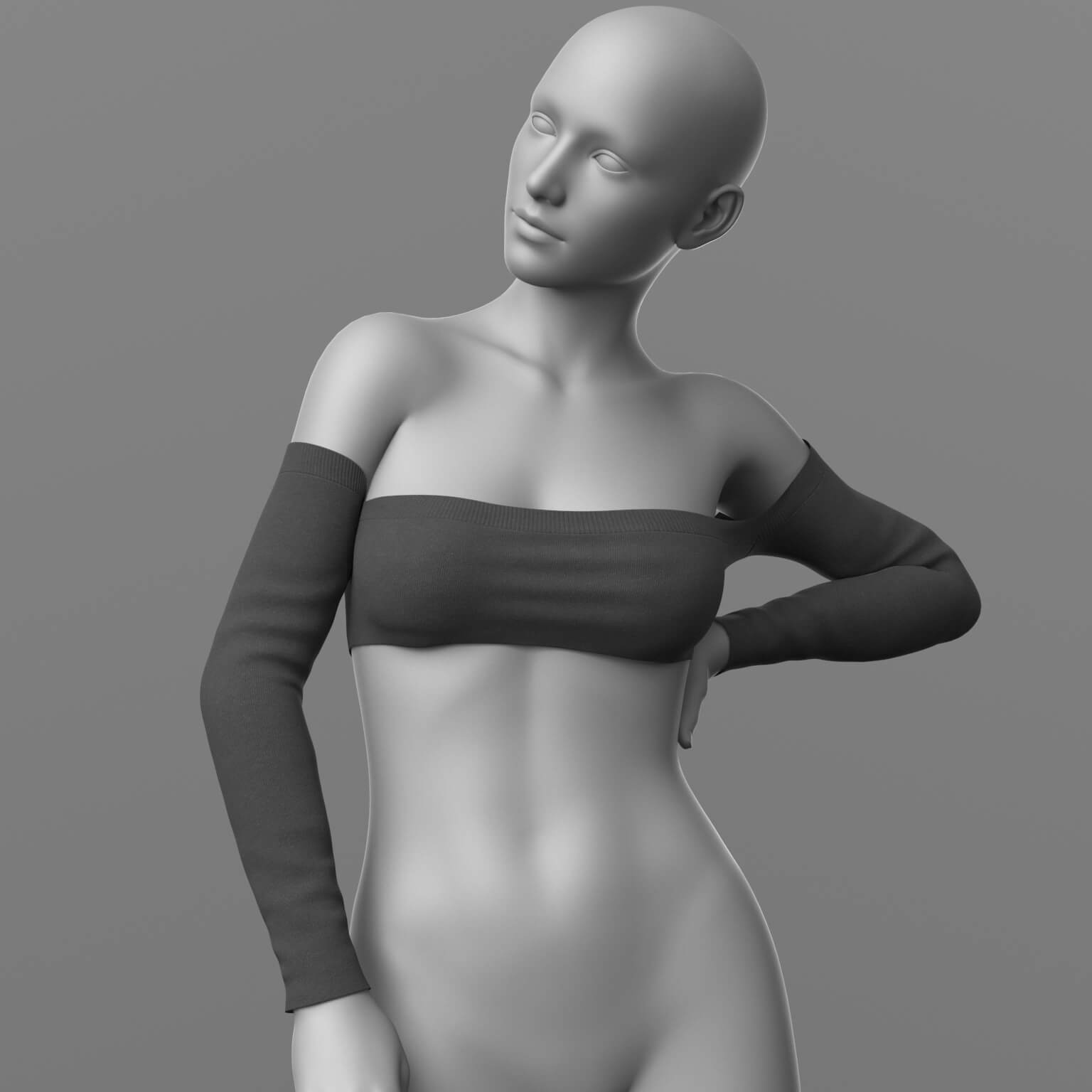 Knitted Top G9 G8 Daz Content