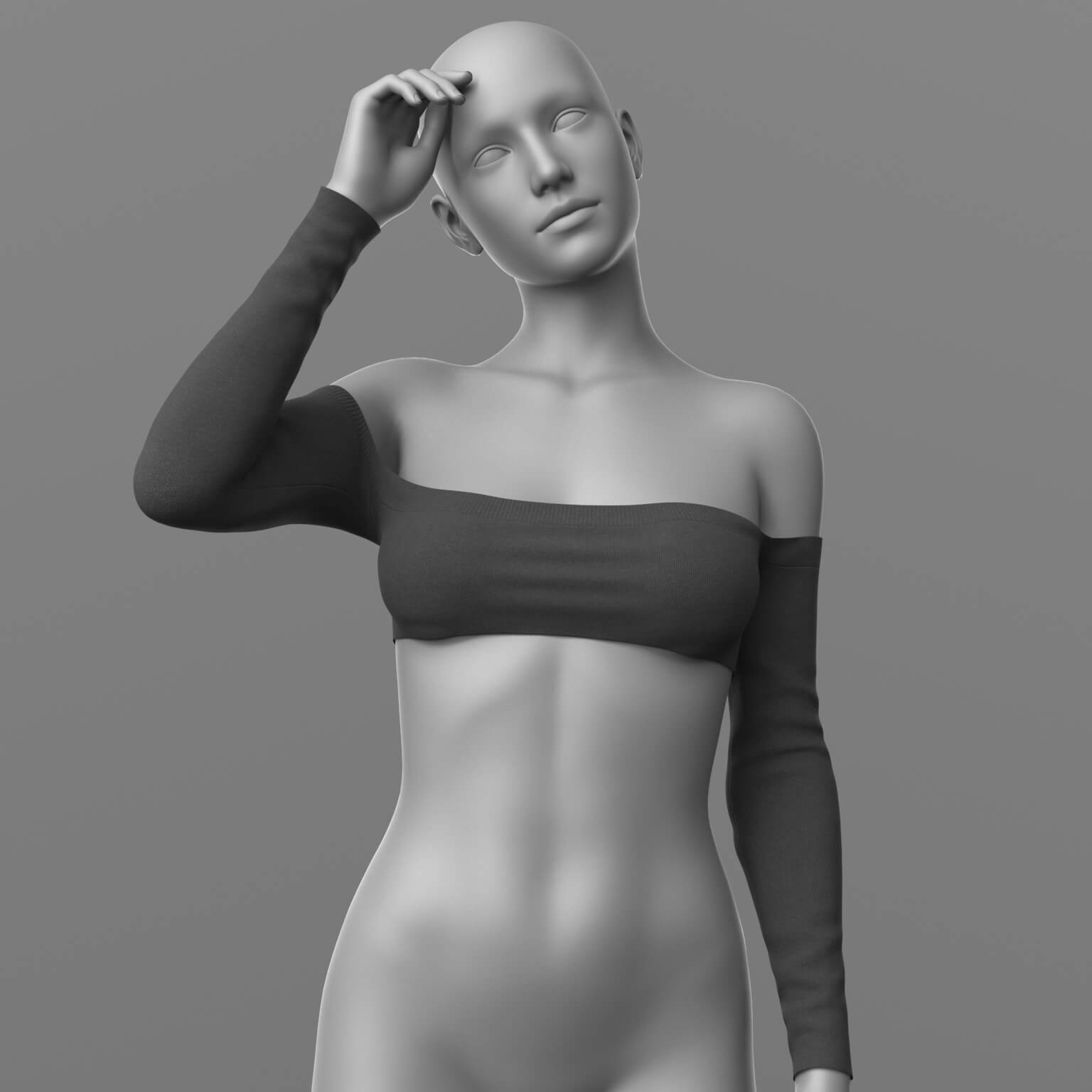 Knitted Top G9 G8 Daz Content