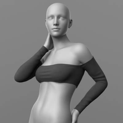 Knitted Top G8 Female