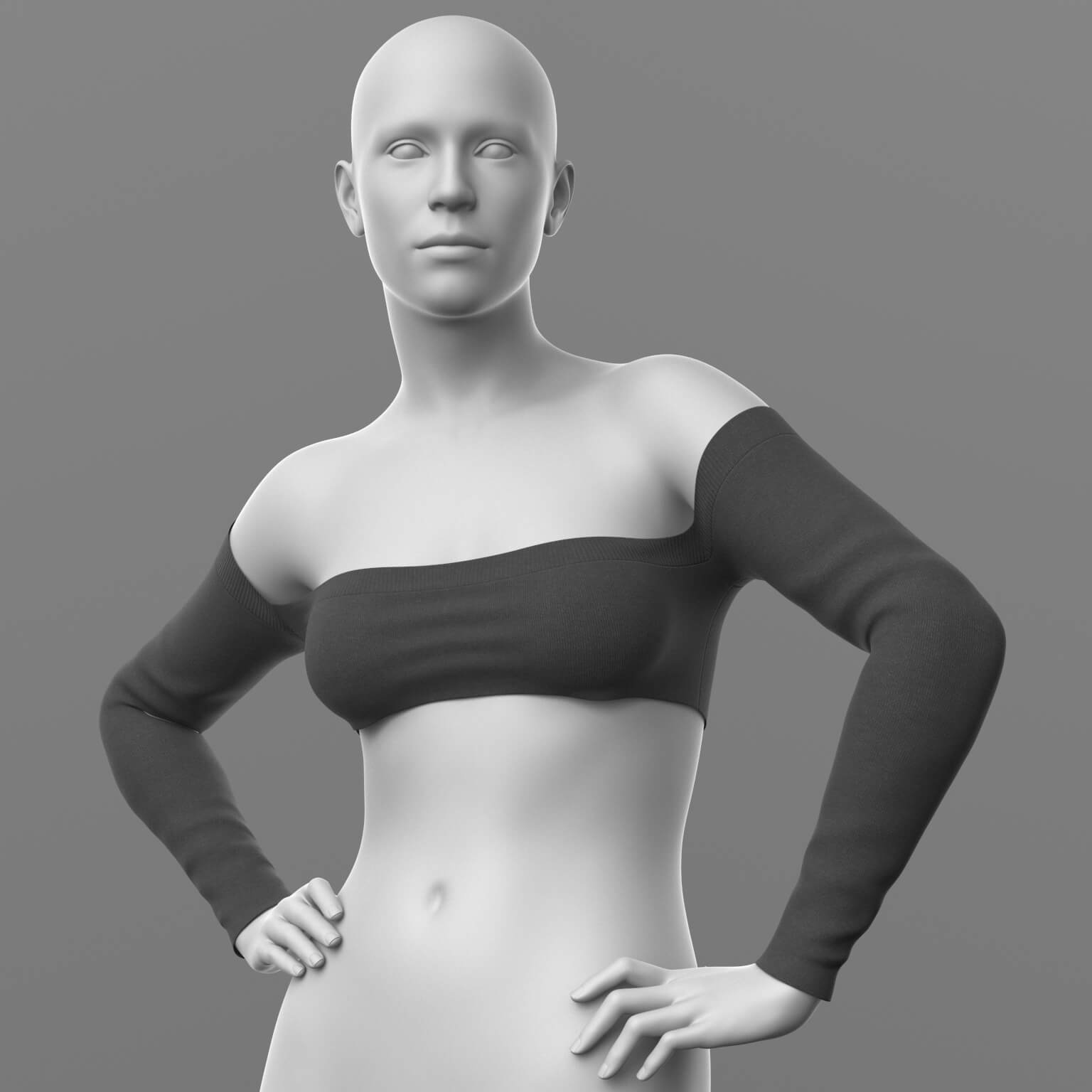 Knitted Top G9 Daz Content