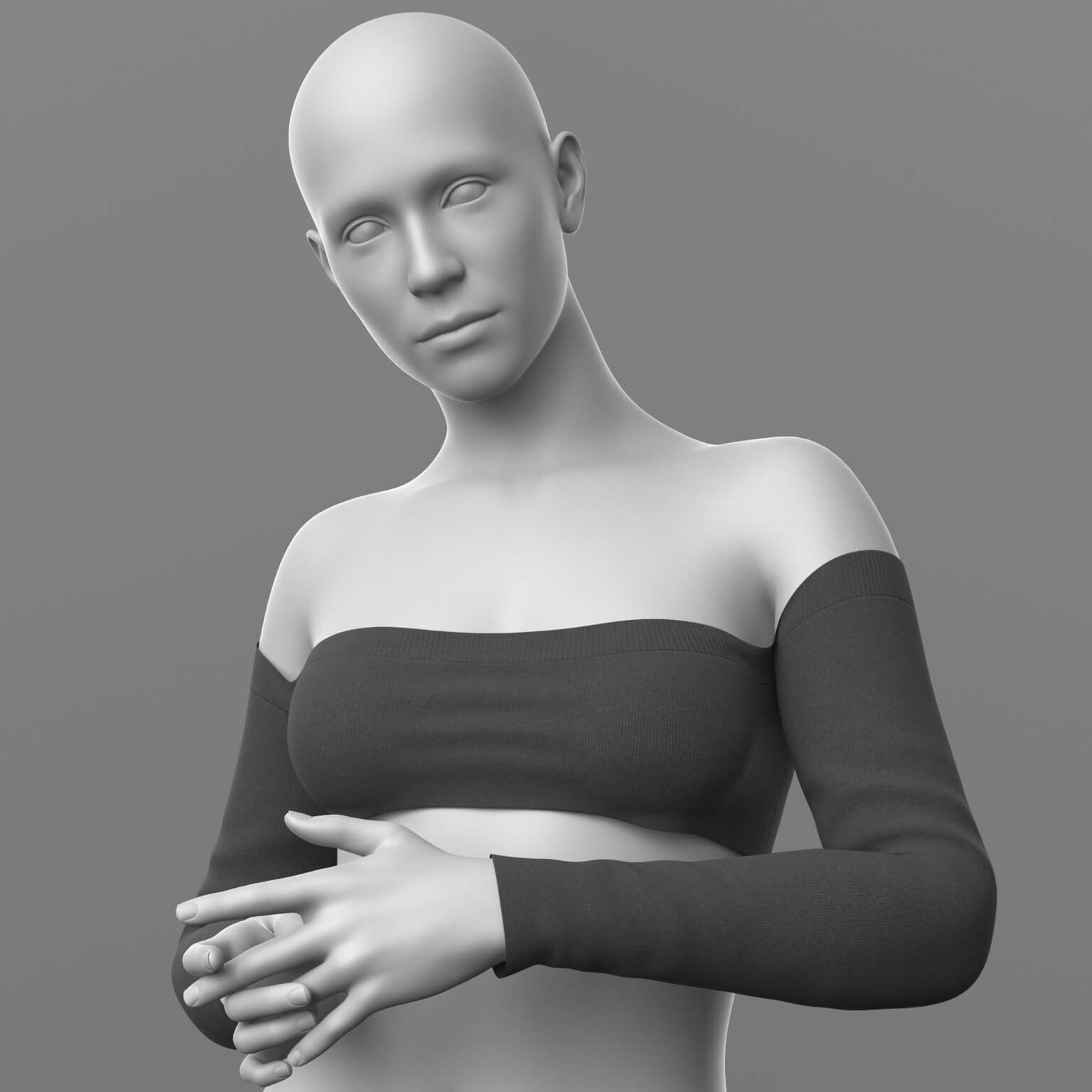 Knitted Top G9 Daz Content