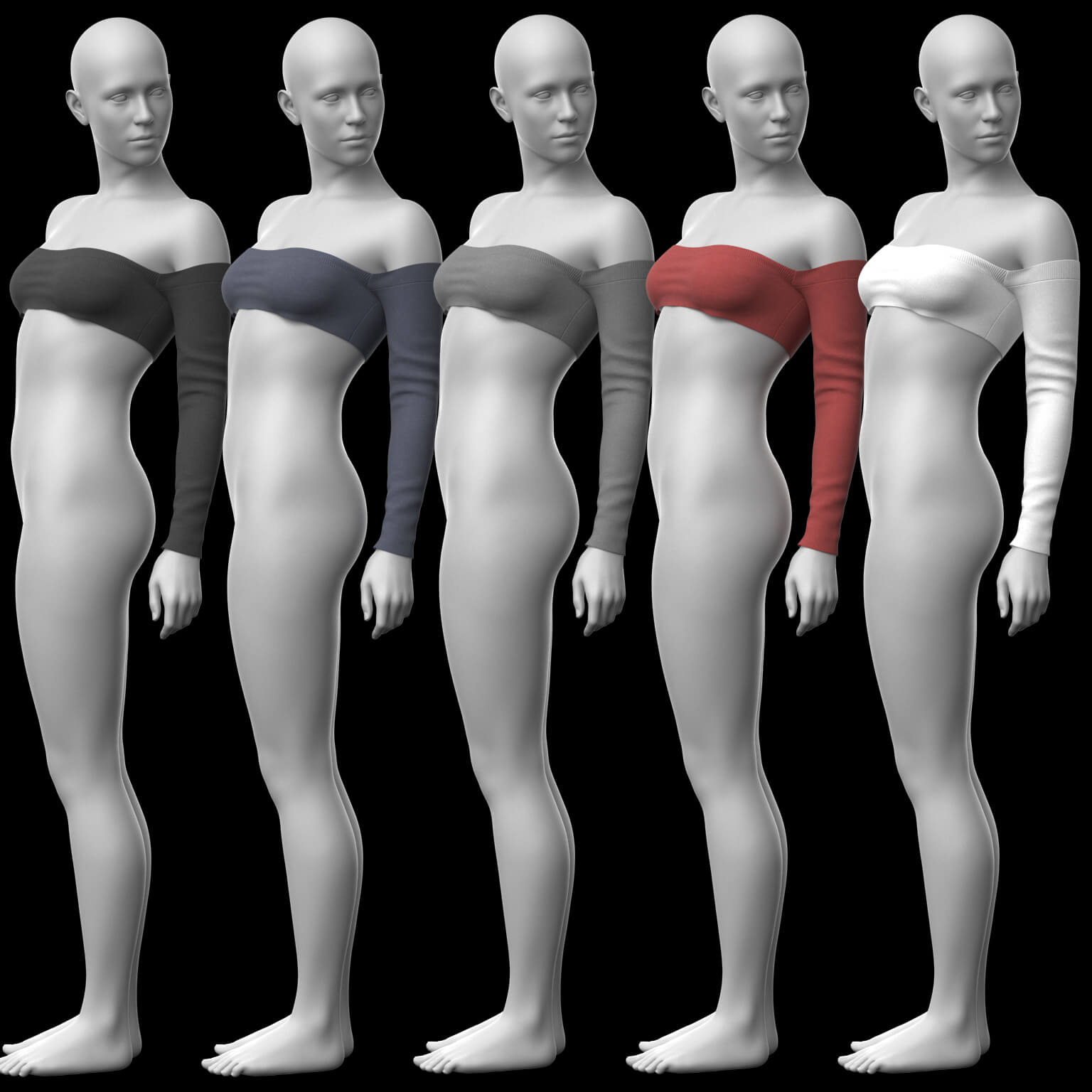 Knitted Top G9 Daz Content