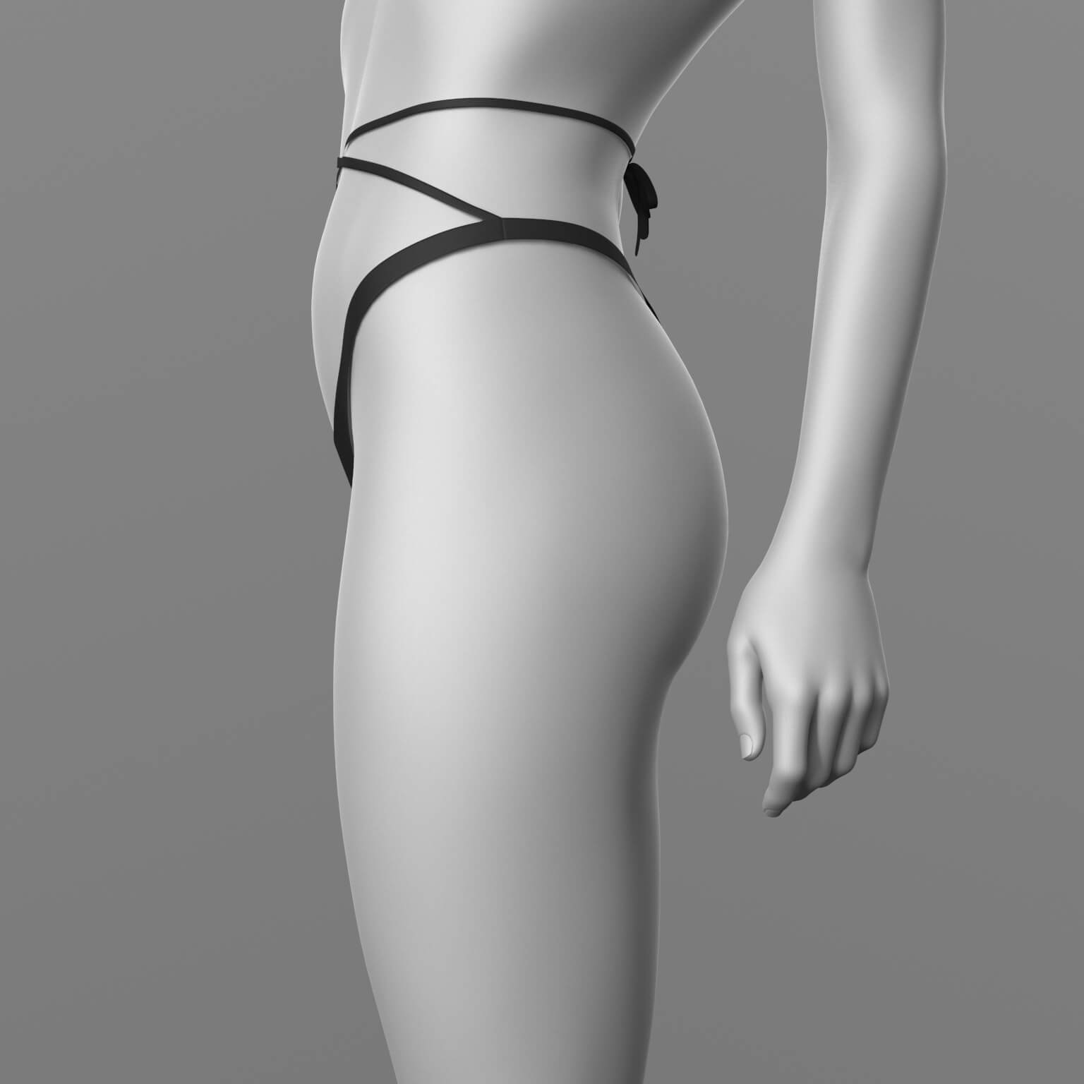 Short Shirt Top 06v and Lace Panties G8 Female Daz Content
