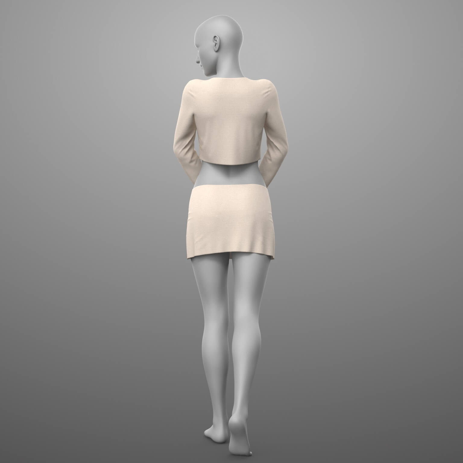 Lace Top and Skirt G8 Female Daz Content