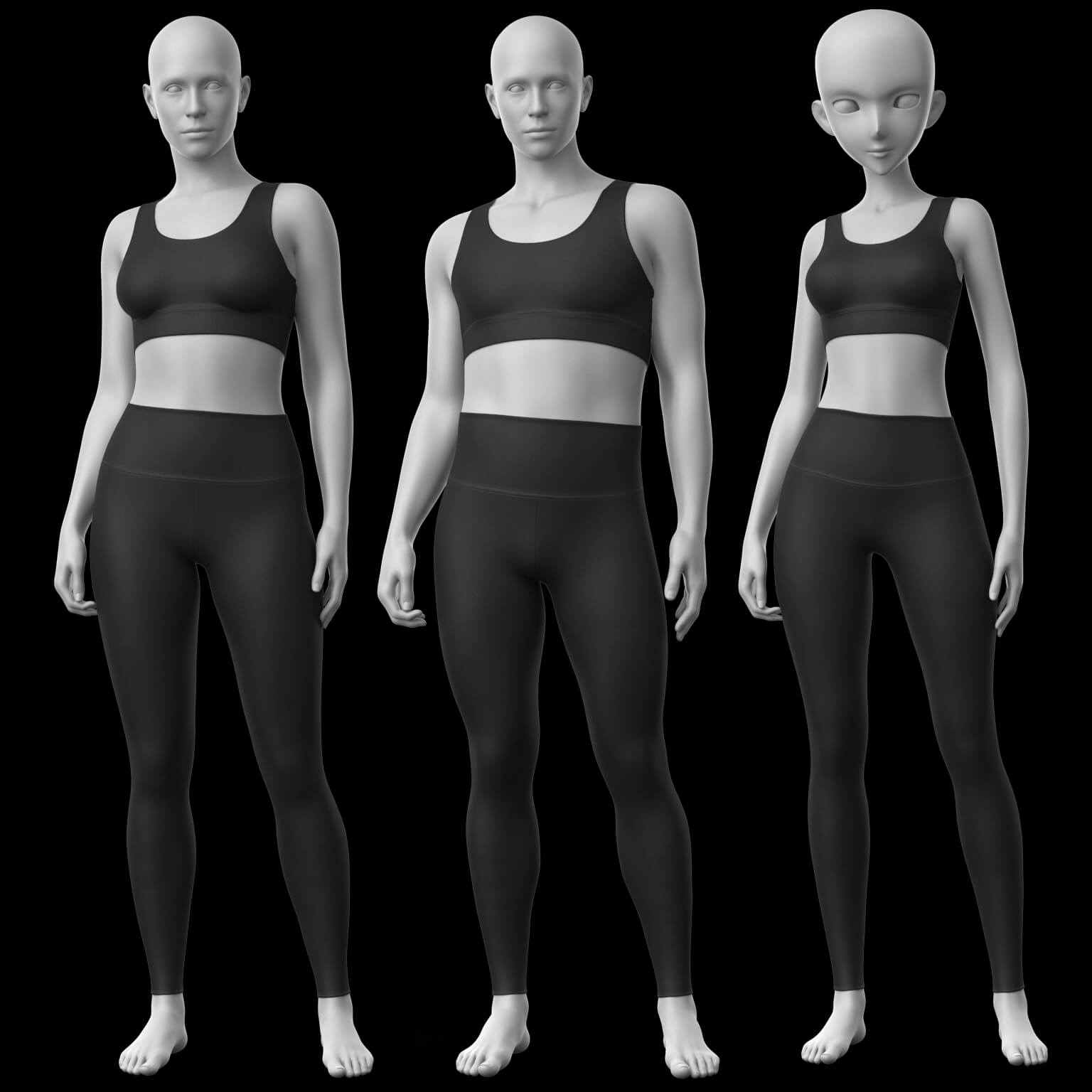 Leggings Top G9 G8 Daz Content