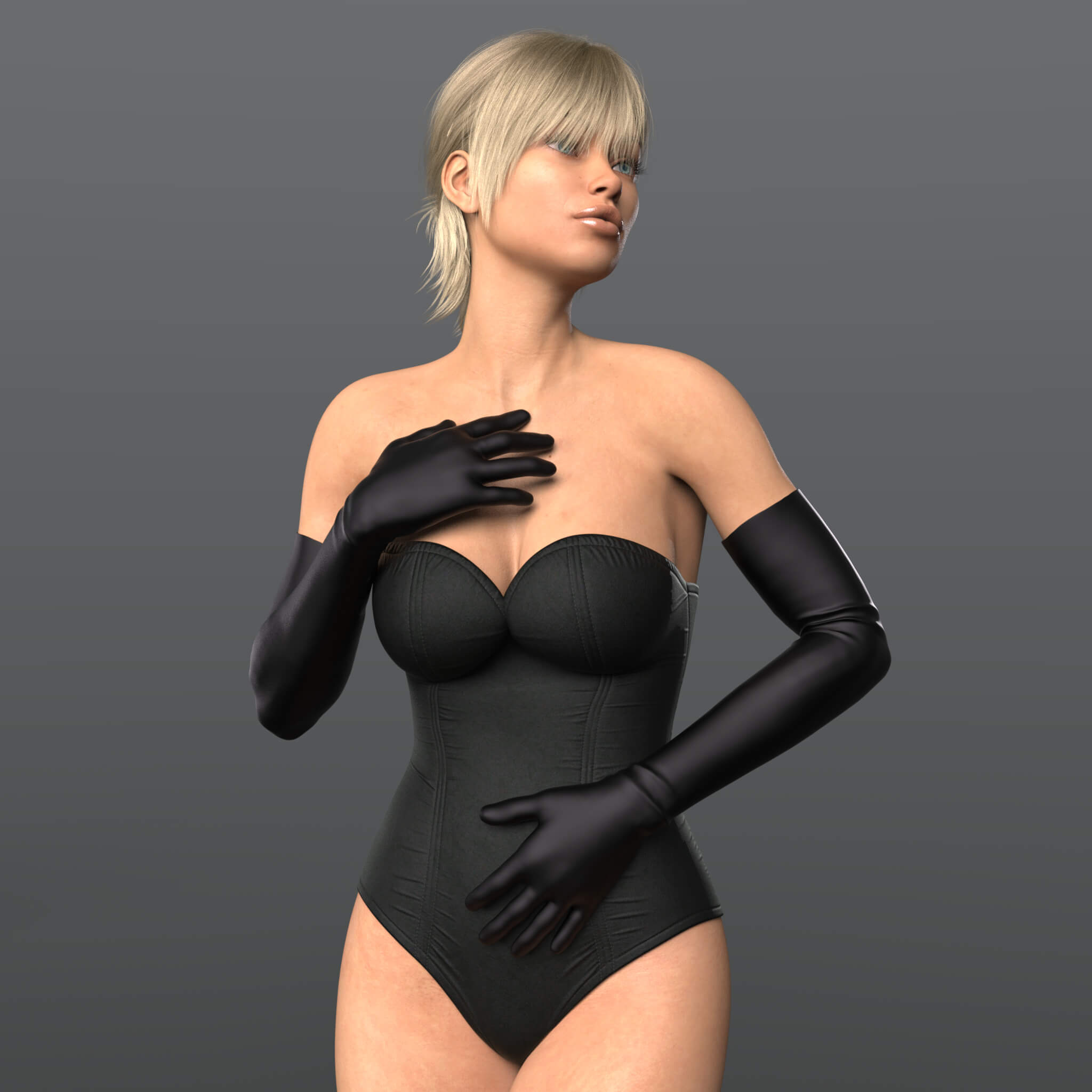 Long Gloves G8F Daz Content