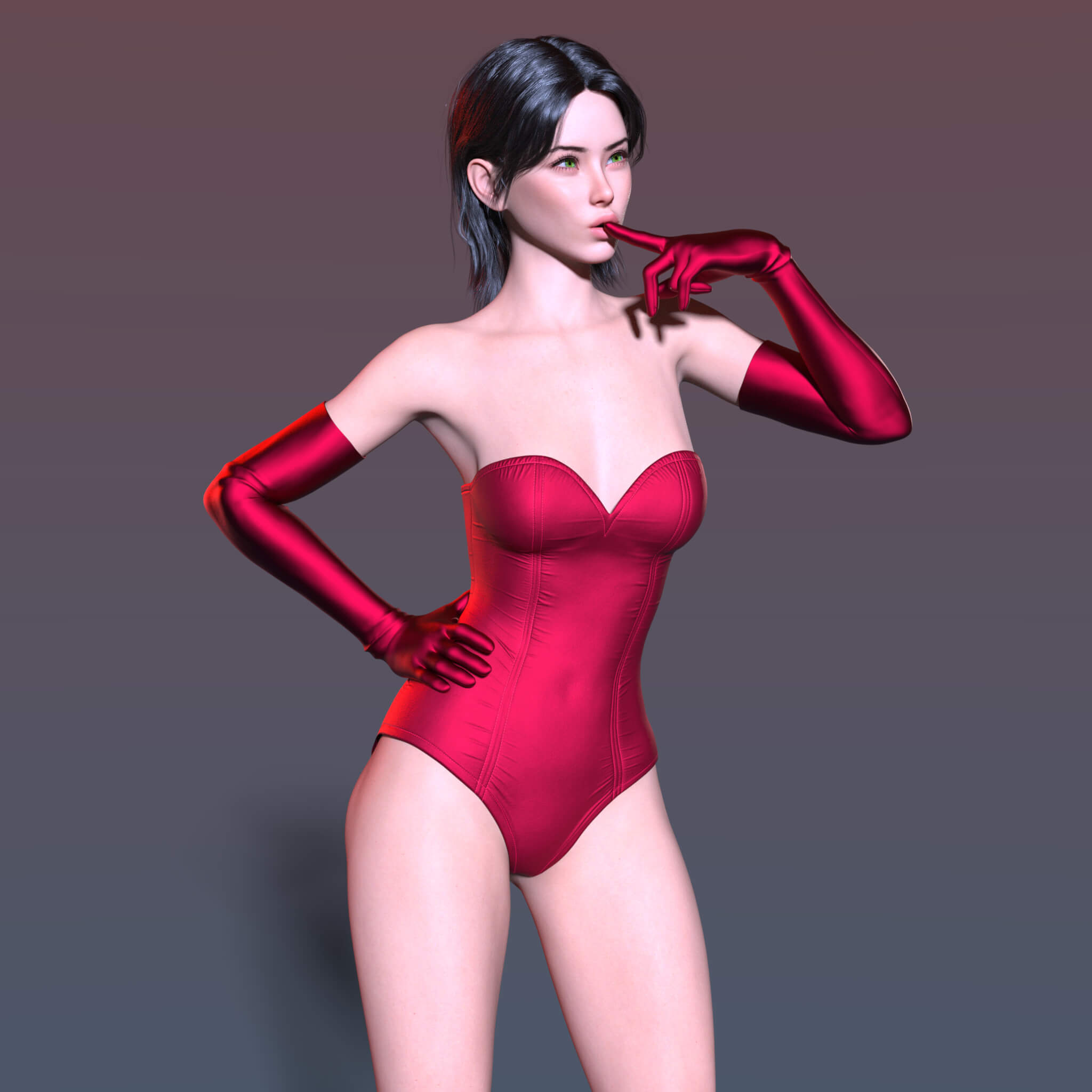 Long Gloves G9 Daz Content