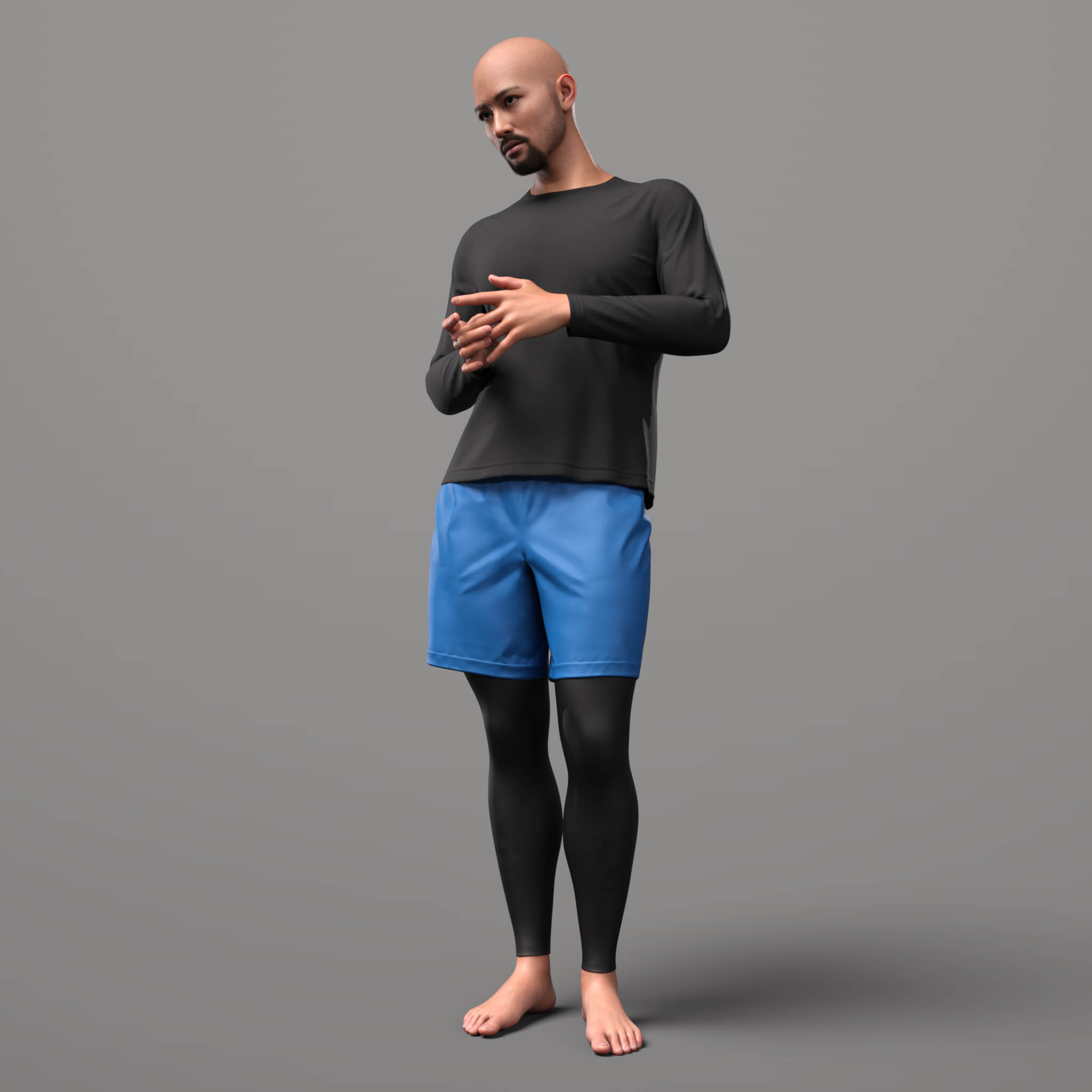 Longsleeve Leggings 02v Shorts 01v G9 Daz Content