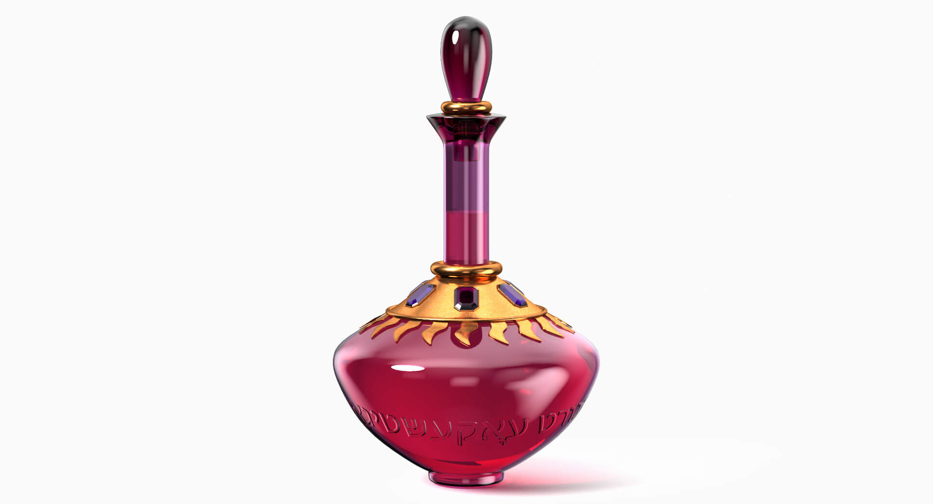 Magic Potion Red 3D Model