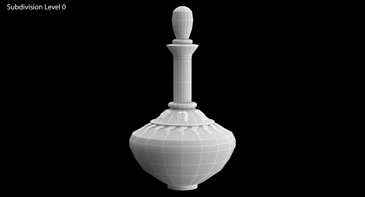 Magic Potion Red 3D Model