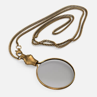 Magnifier with Chain