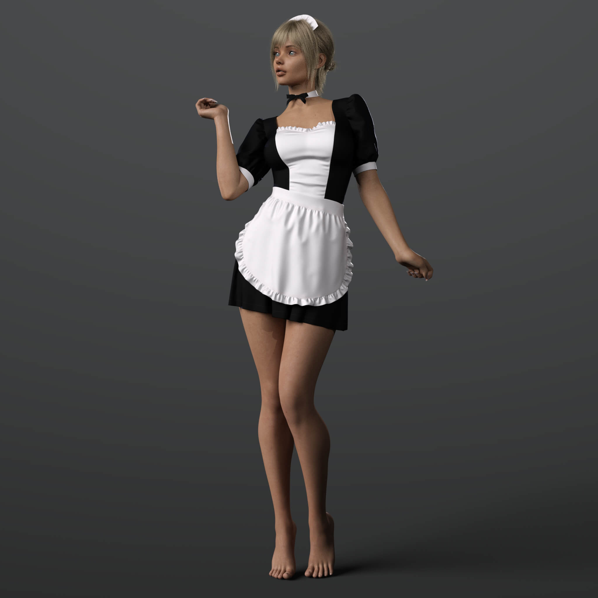 Maid Outfit G8 Female Daz Content