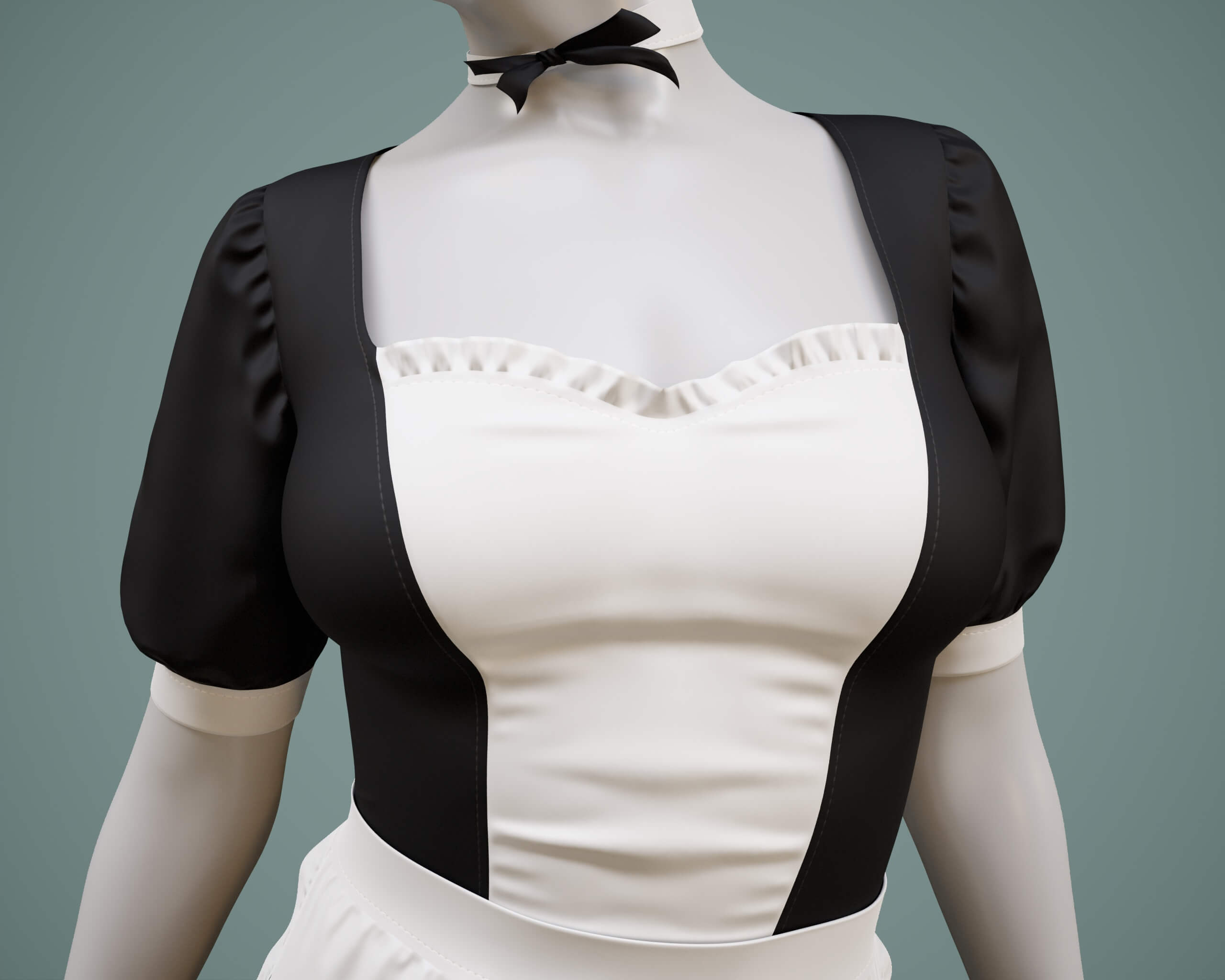 Maid Outfit G8F G9 Daz Content