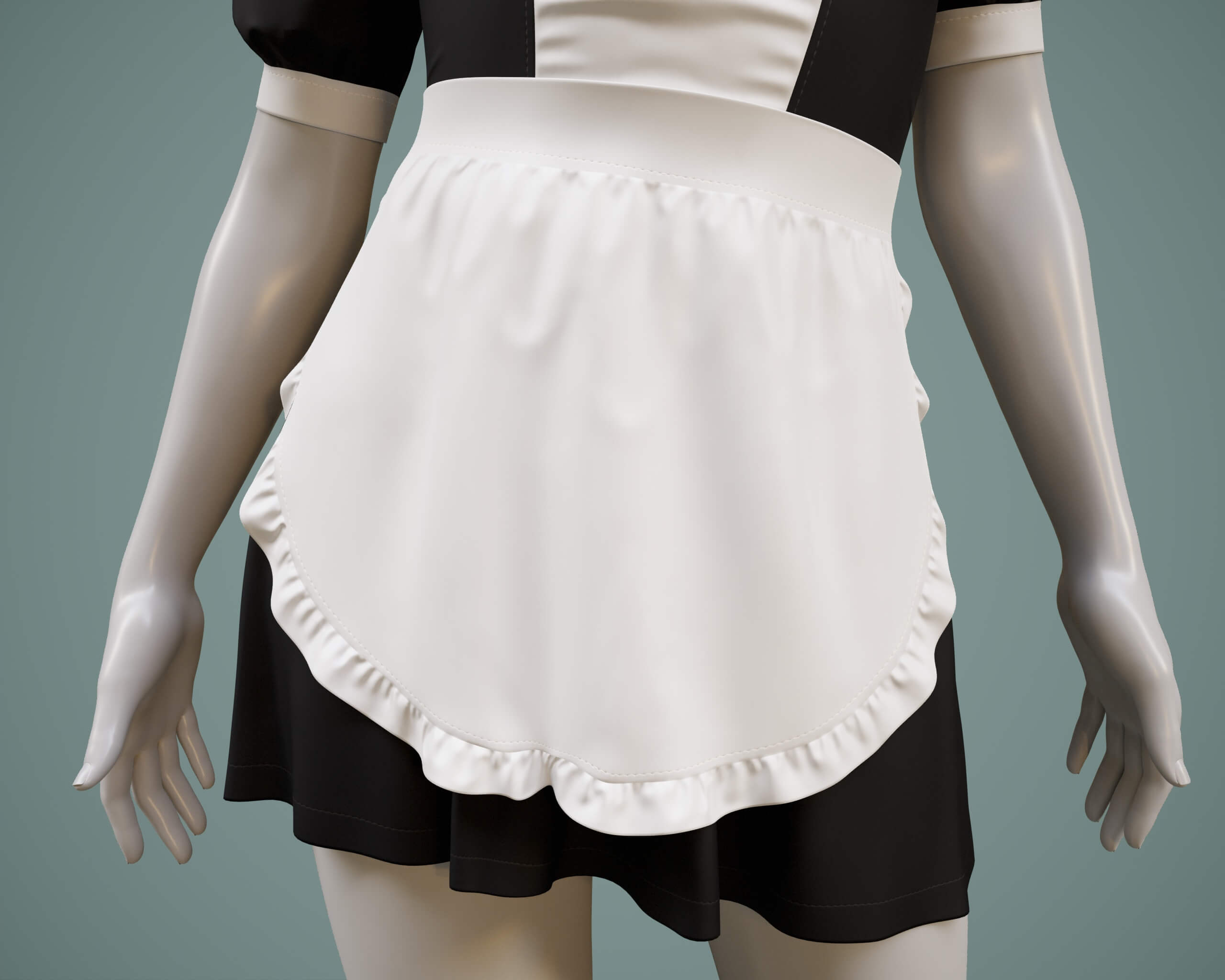 Maid Outfit G8F G9 Daz Content