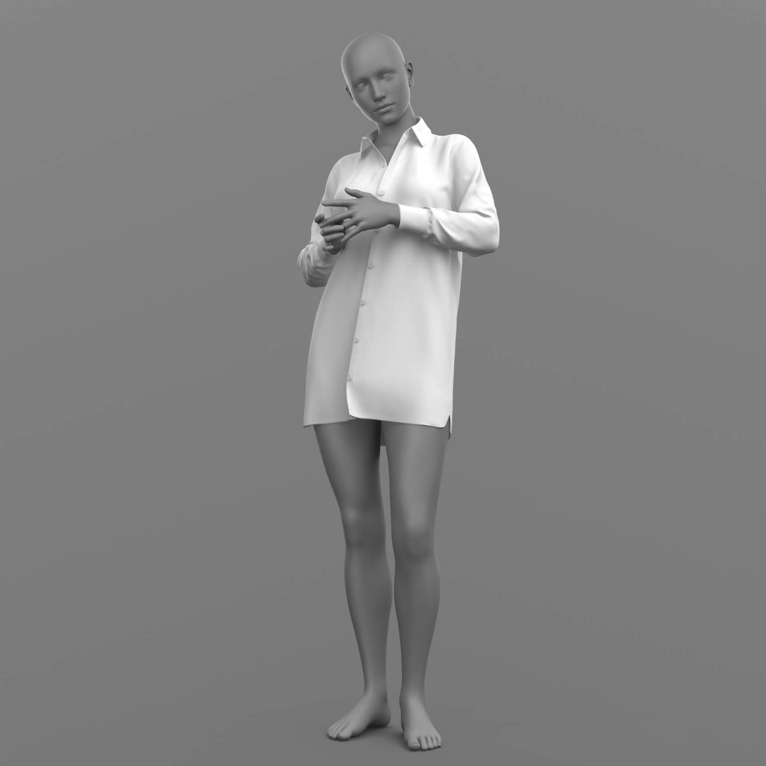 Mens Shirt G8 Female Daz Content