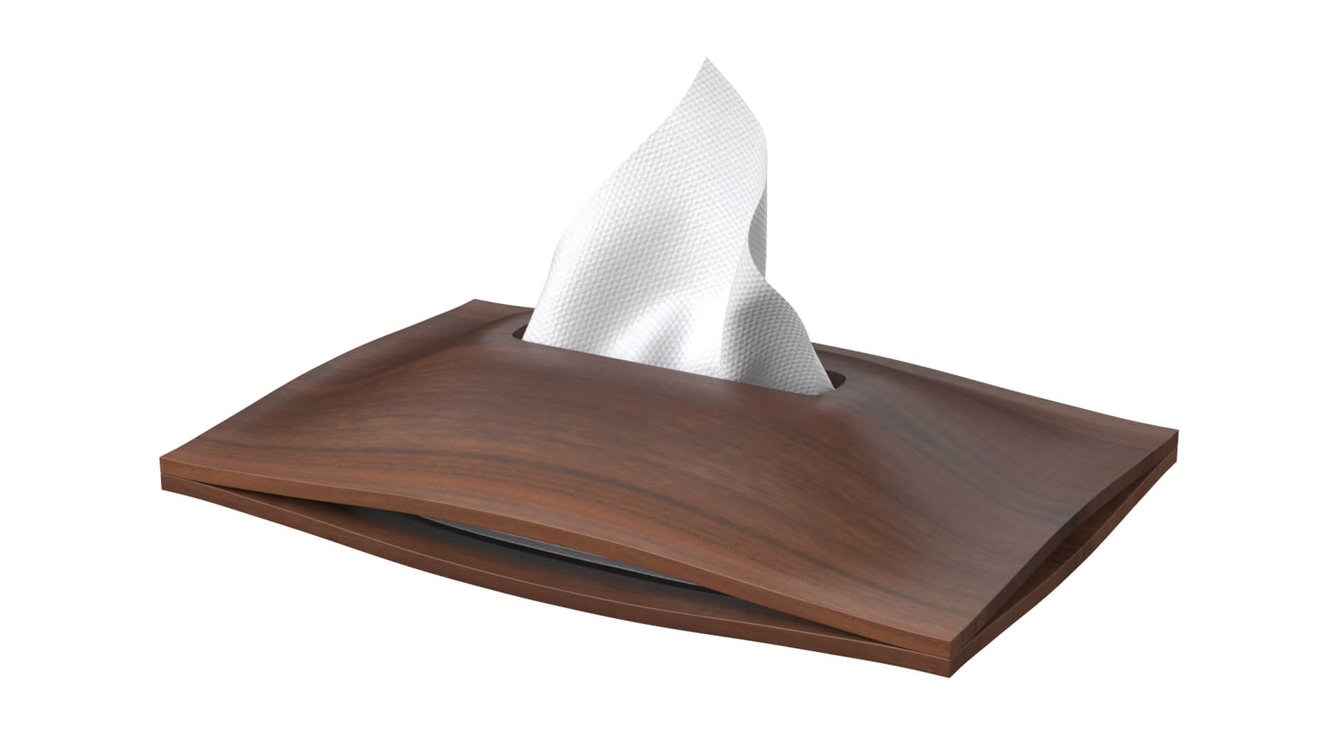 Napkin Holder Set 2in1 3D Model 3D Model