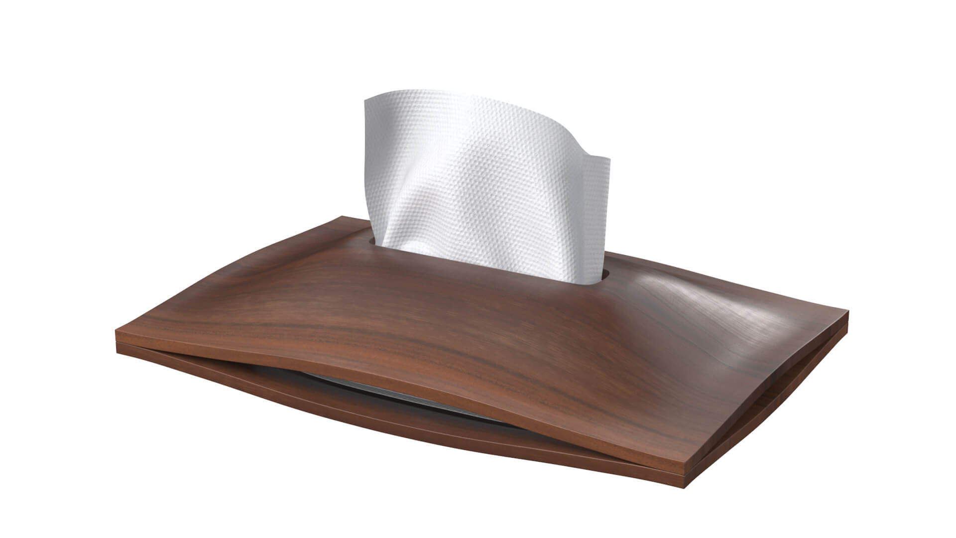 Napkin Holder Set 2in1 3D Model 3D Model