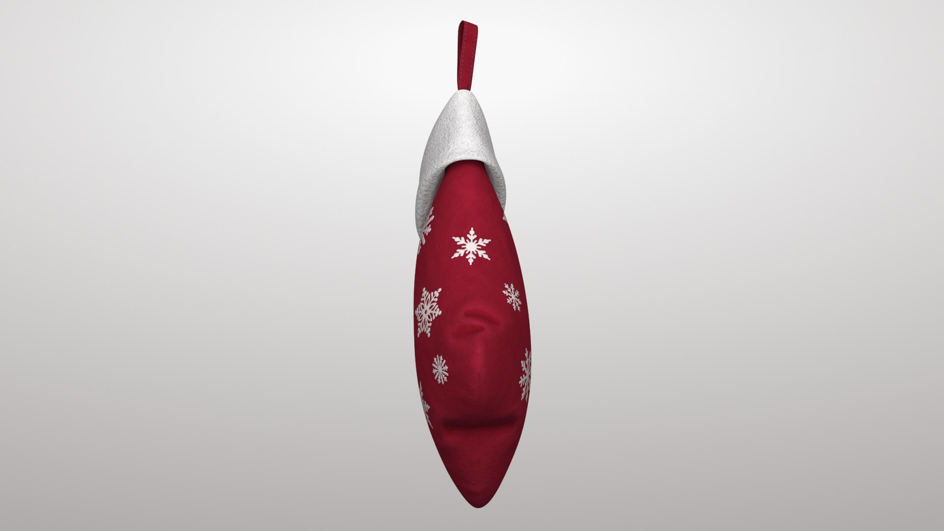 New Year Sock 3D Model