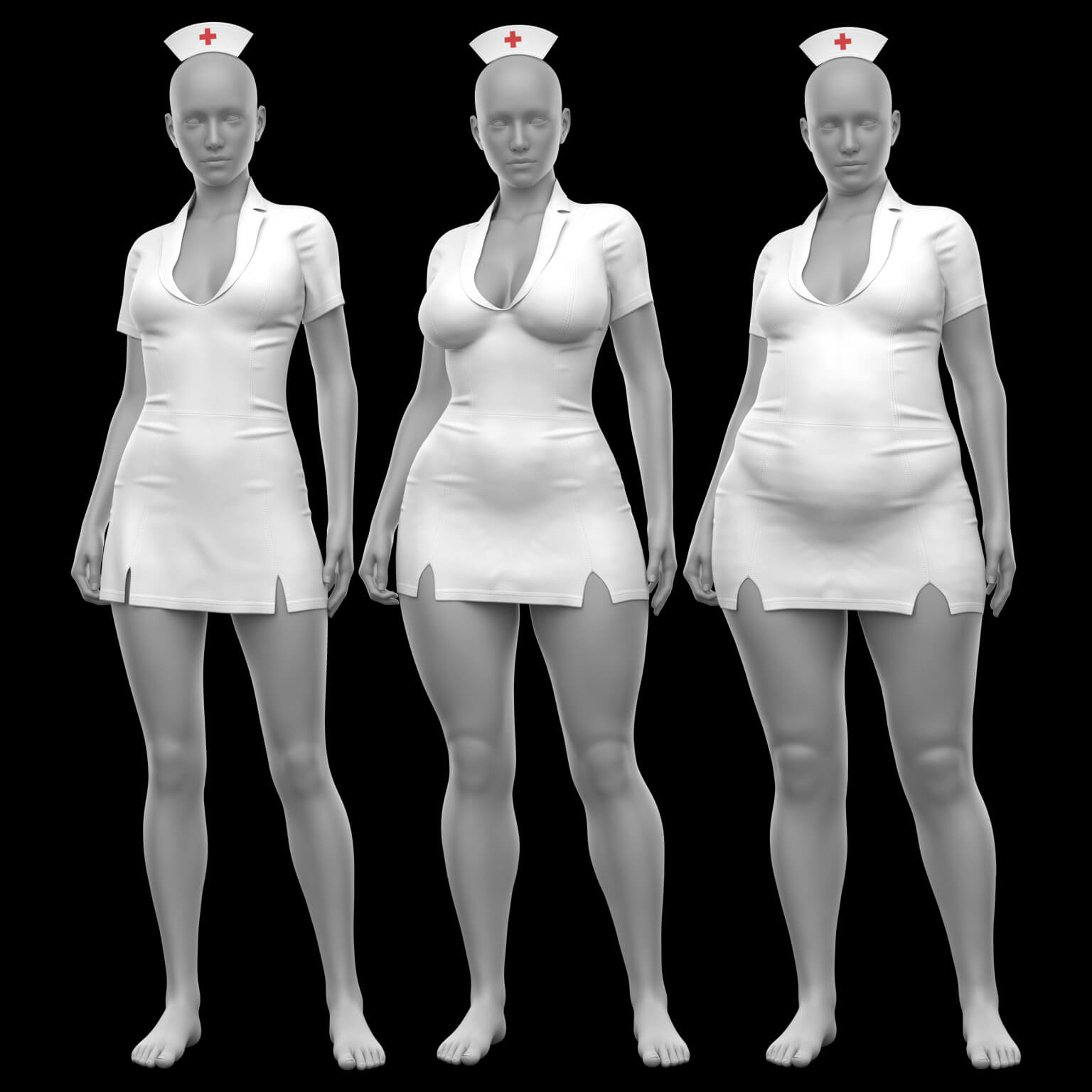 Nurse Outfit G8 Female Daz Content