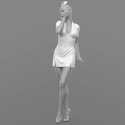 Nurse Outfit G8 Female