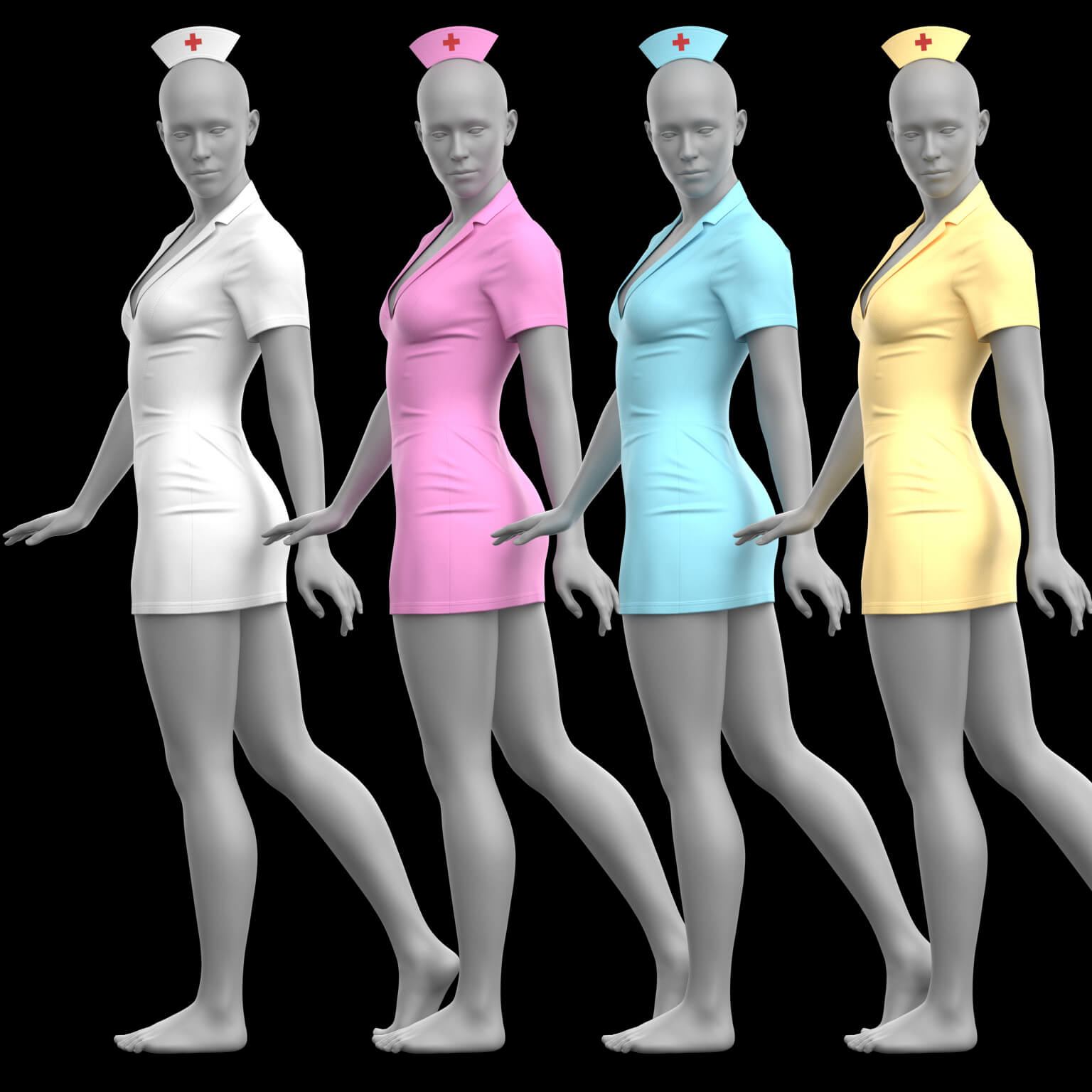 Nurse Outfit G9 Daz Content