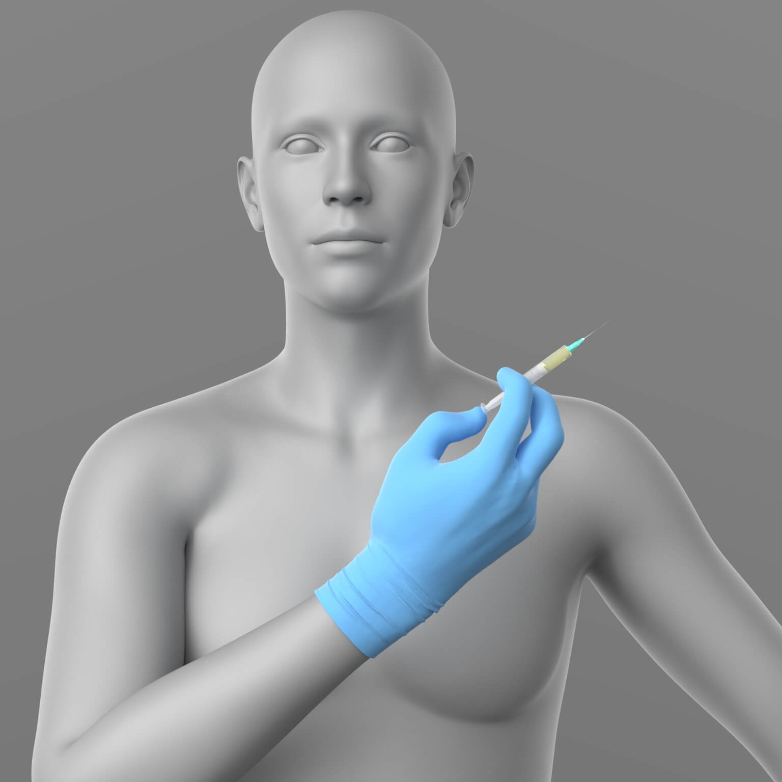 Nurse Outfit Surgical Gloves Mask Syringe G9 Daz Content
