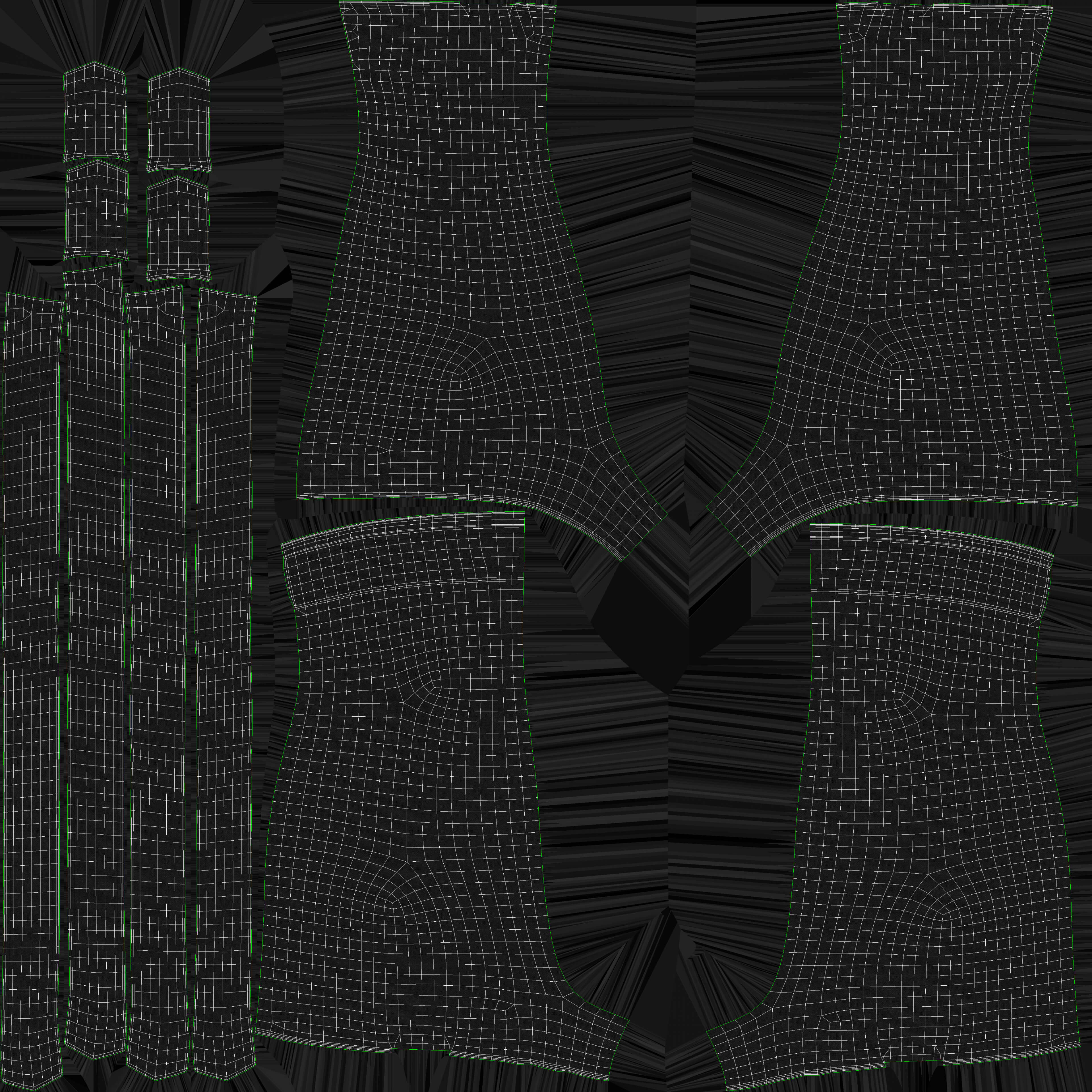 Overall Shirt Stockings G9 Daz Content