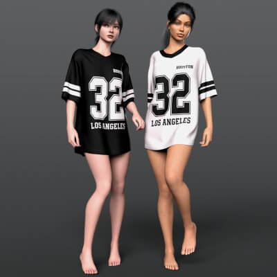 Oversize T-Shirt G8F G9