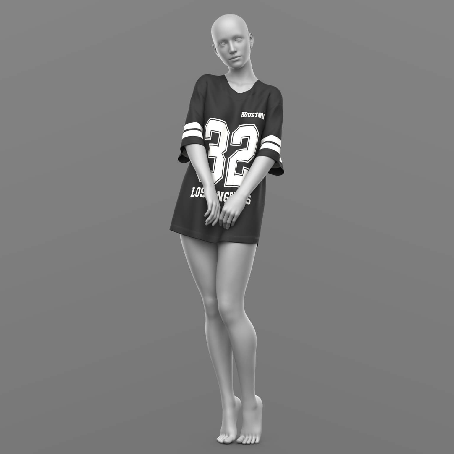 Oversize T-Shirt G8F G9 Daz Content