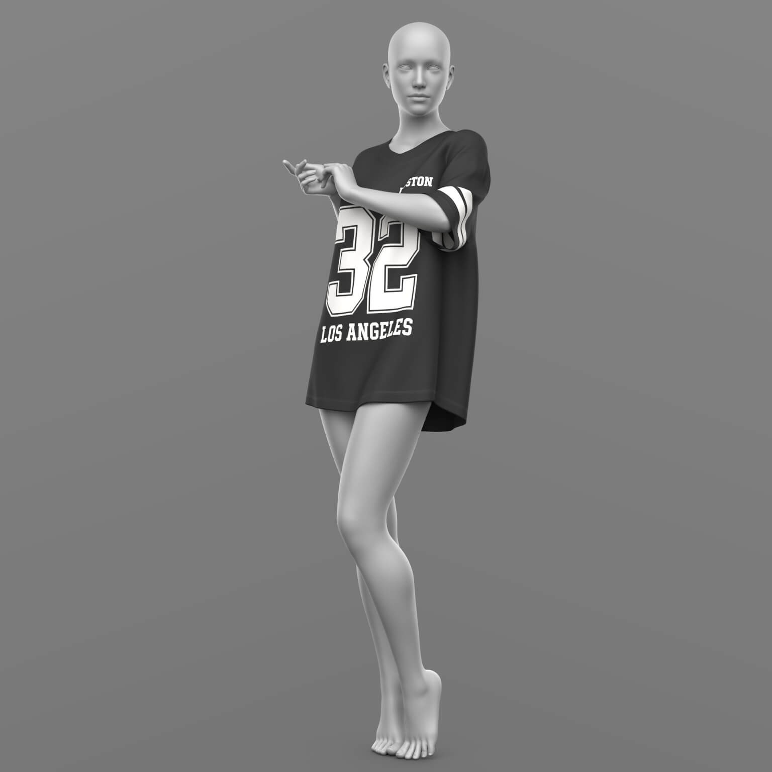 Oversize T-Shirt G8F G9 Daz Content