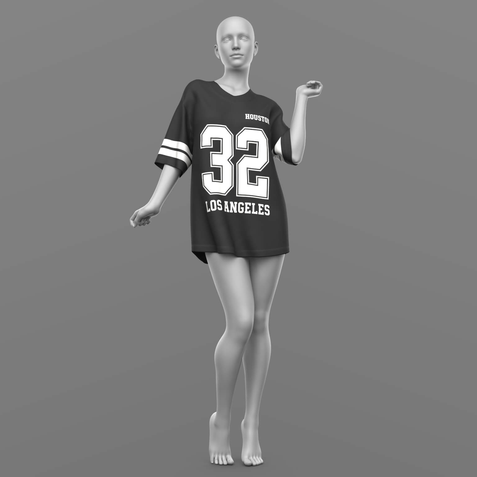 Oversize T-Shirt G8F G9 Daz Content