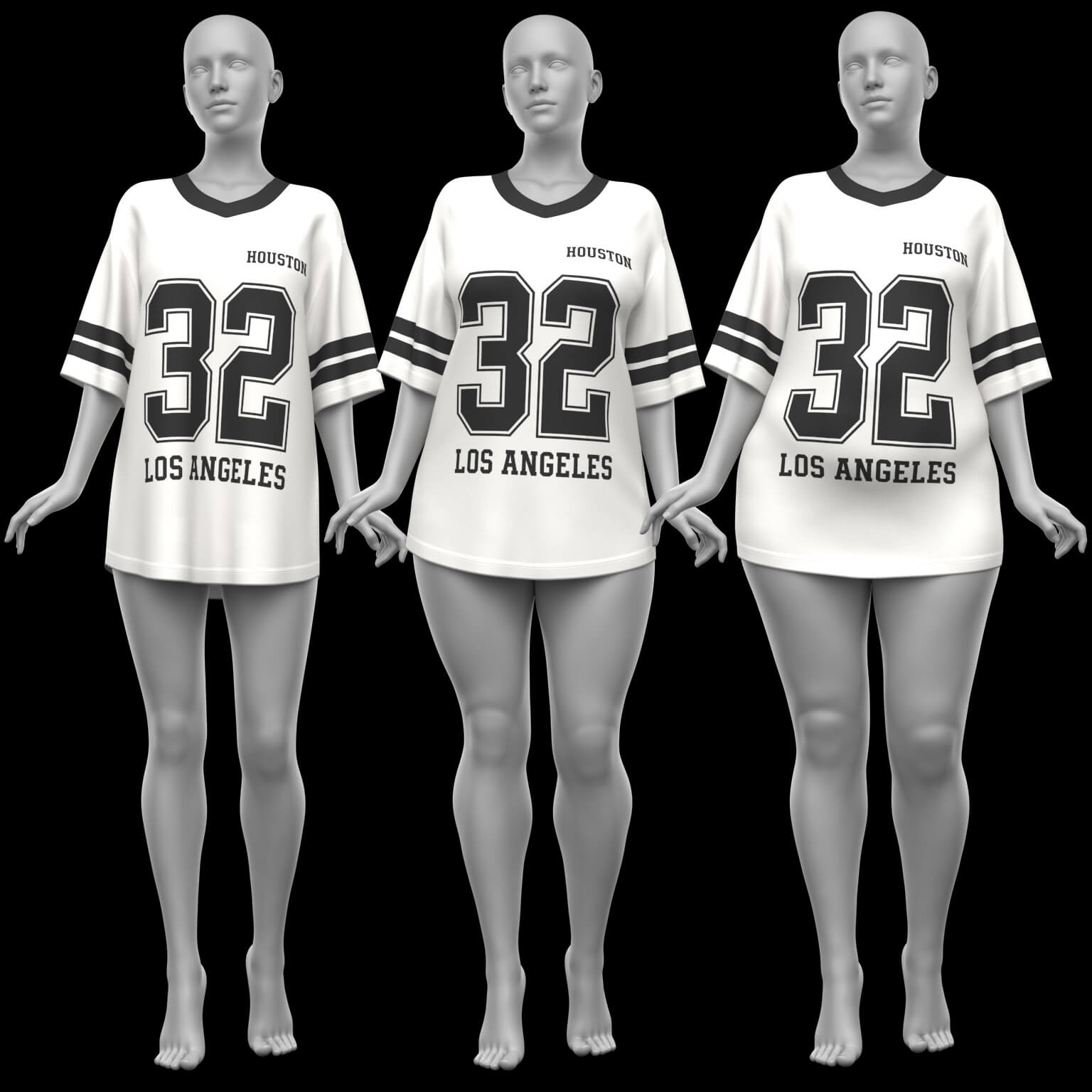 Oversize T-Shirt G8F G9 Daz Content