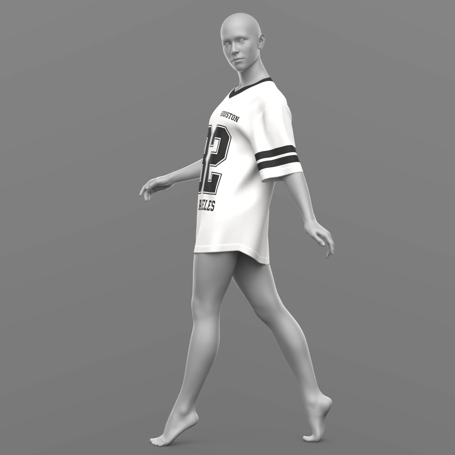 Oversize T-Shirt and Socks G9 Daz Content