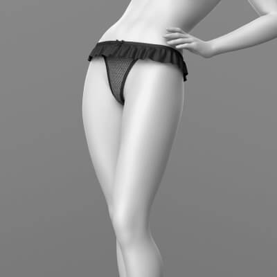 Panties Flouncy 2v G8 Female