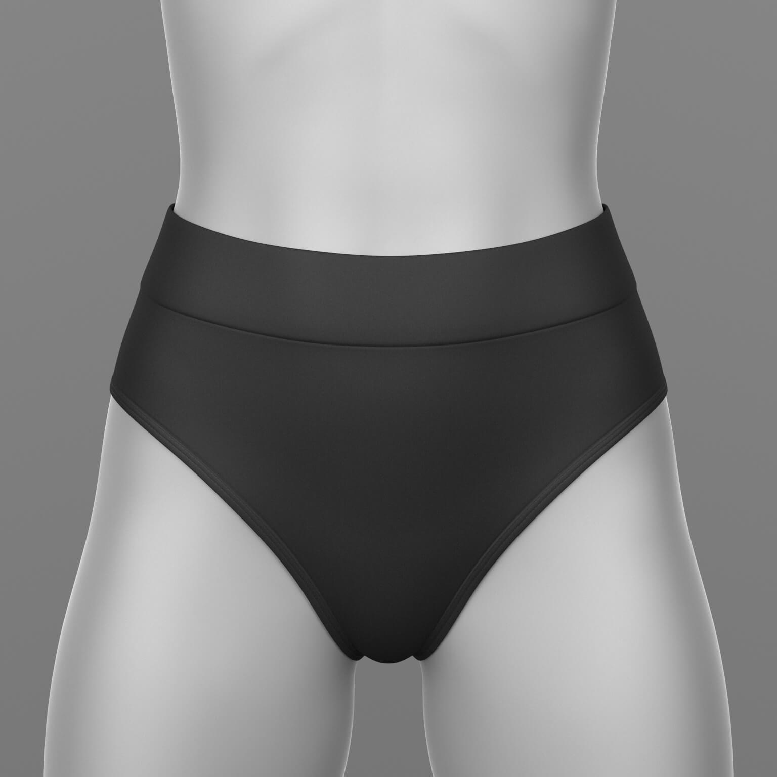 Panties High and Bra 01v G8 Female Daz Content