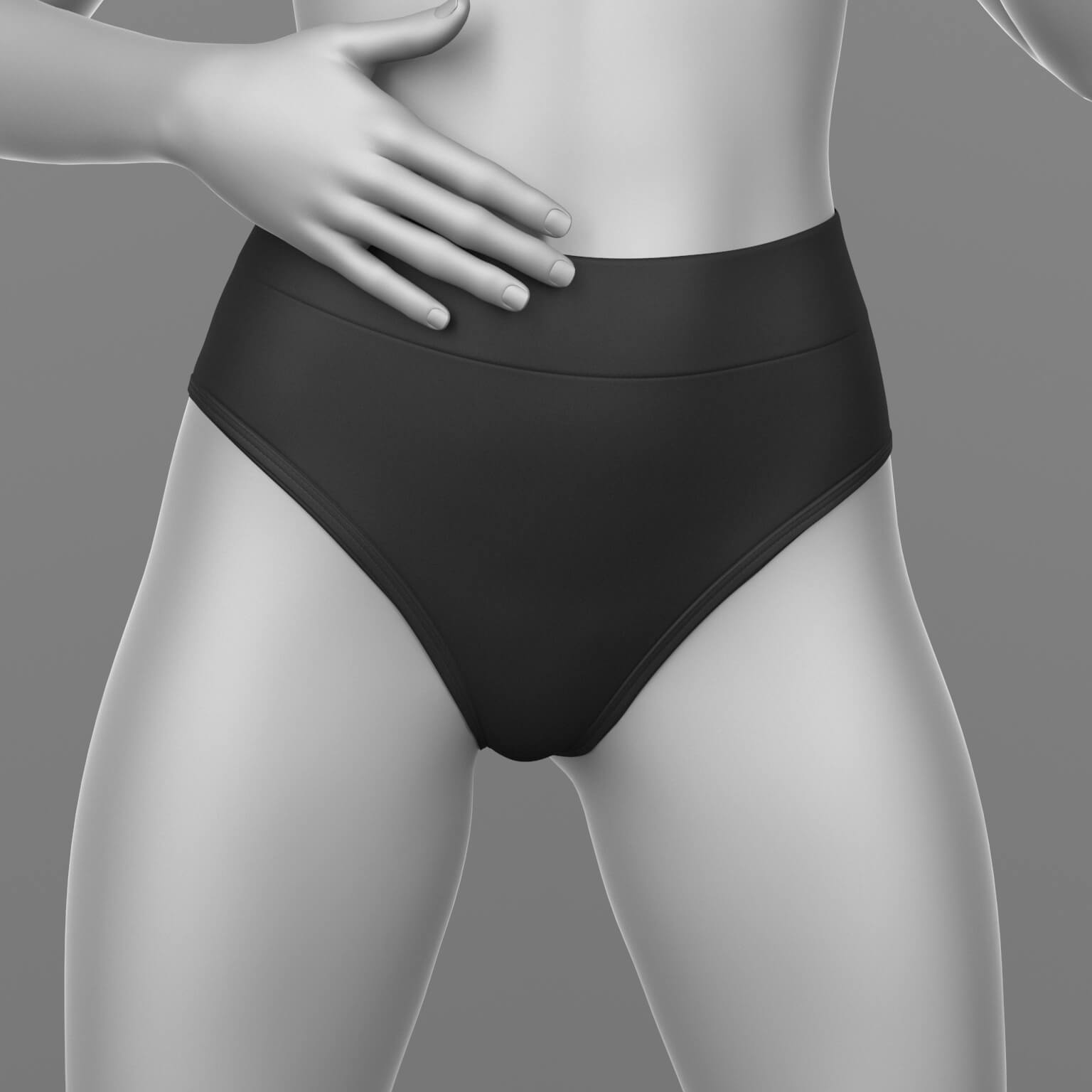 Panties High and Bra 01v G8 Female Daz Content