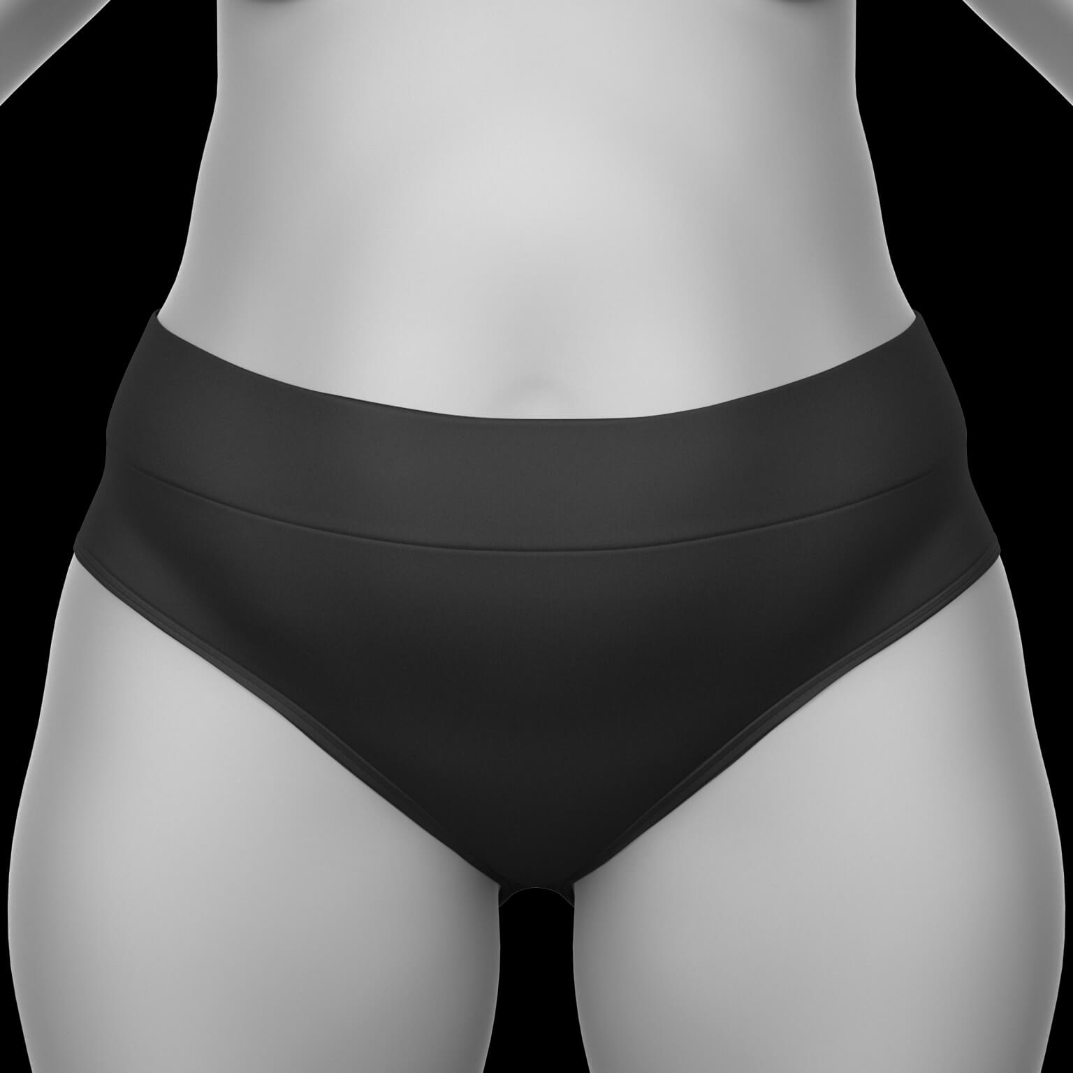 Panties High and Bra 01v G8 Female Daz Content